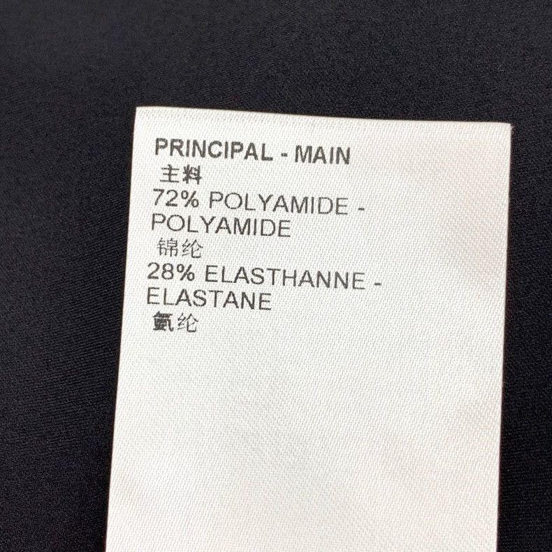 Louis Vuitton 23 Black Doll-Neck Short Sleeve Dress