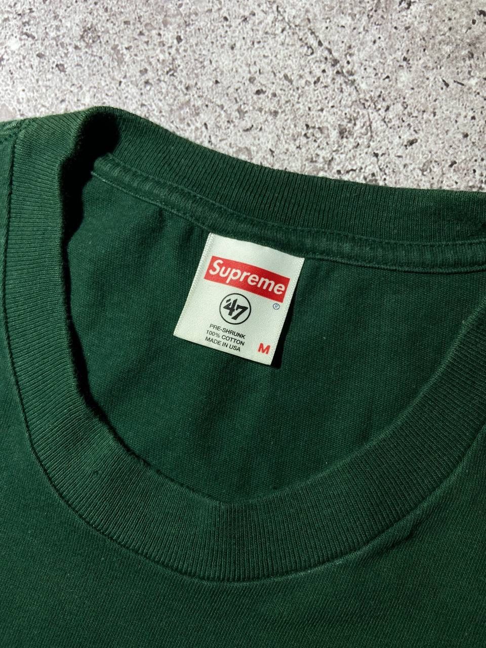 Supreme Supreme & Riders Rare Green T-shirt Big Logo Cotton Size US M / EU 48-50 / 2 - 8 Thumbnail