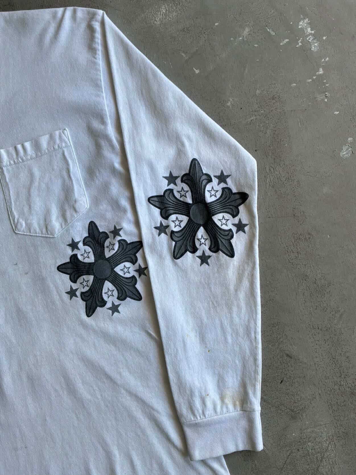 Chrome Hearts 90s Chrome Hearts - Star Logos Longsleeves Size US M / EU 48-50 / 2 - 5 Thumbnail