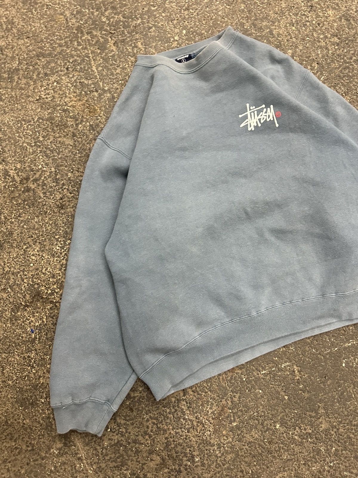 Stussy × Vintage Y2K stussy graphic crewneck Size US L / EU 52-54 / 3 - 2 Thumbnail