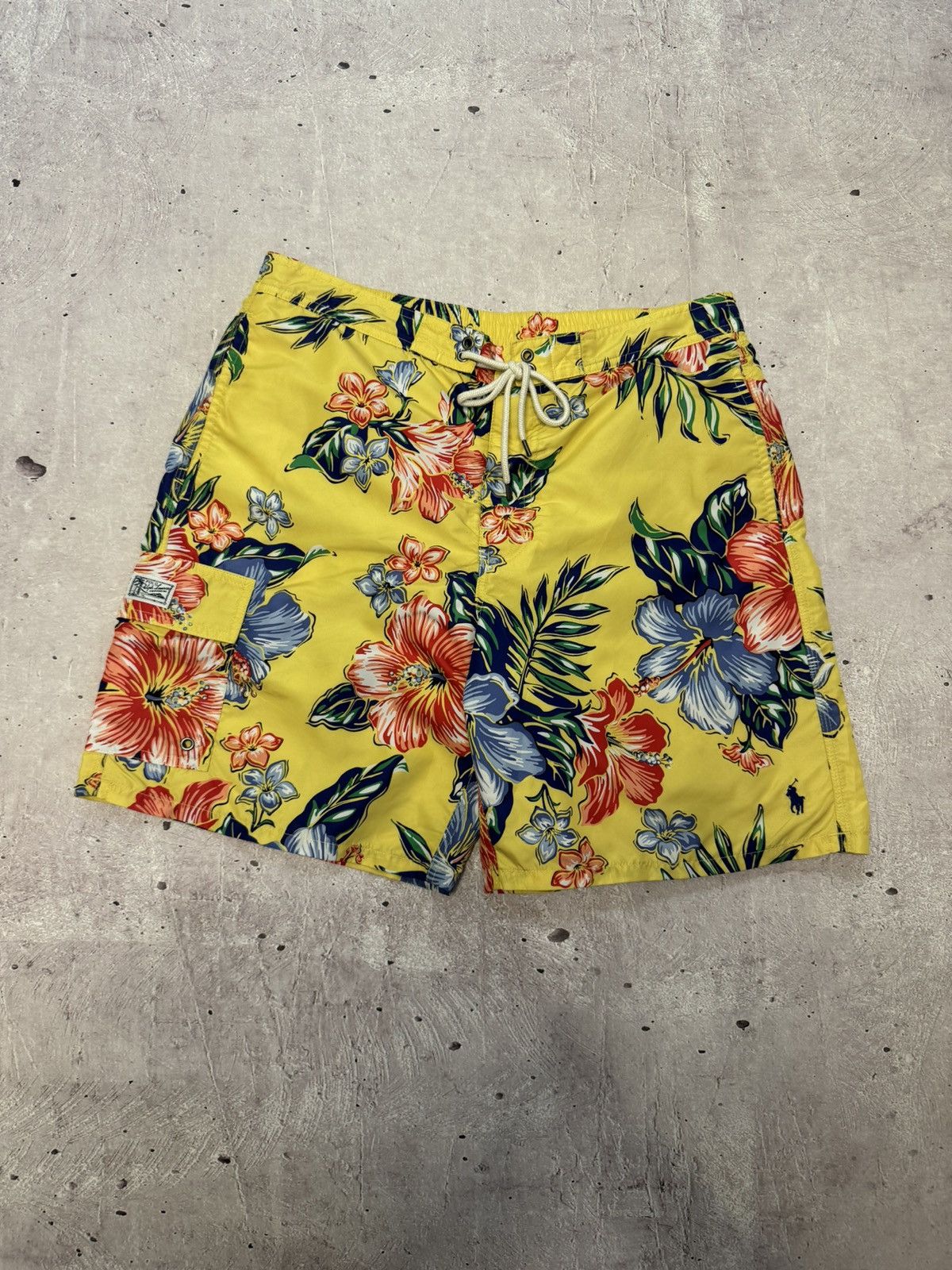 Ralph Lauren Polo Ralph Lauren Hawaiian Aloha Swim Shorts | Grailed