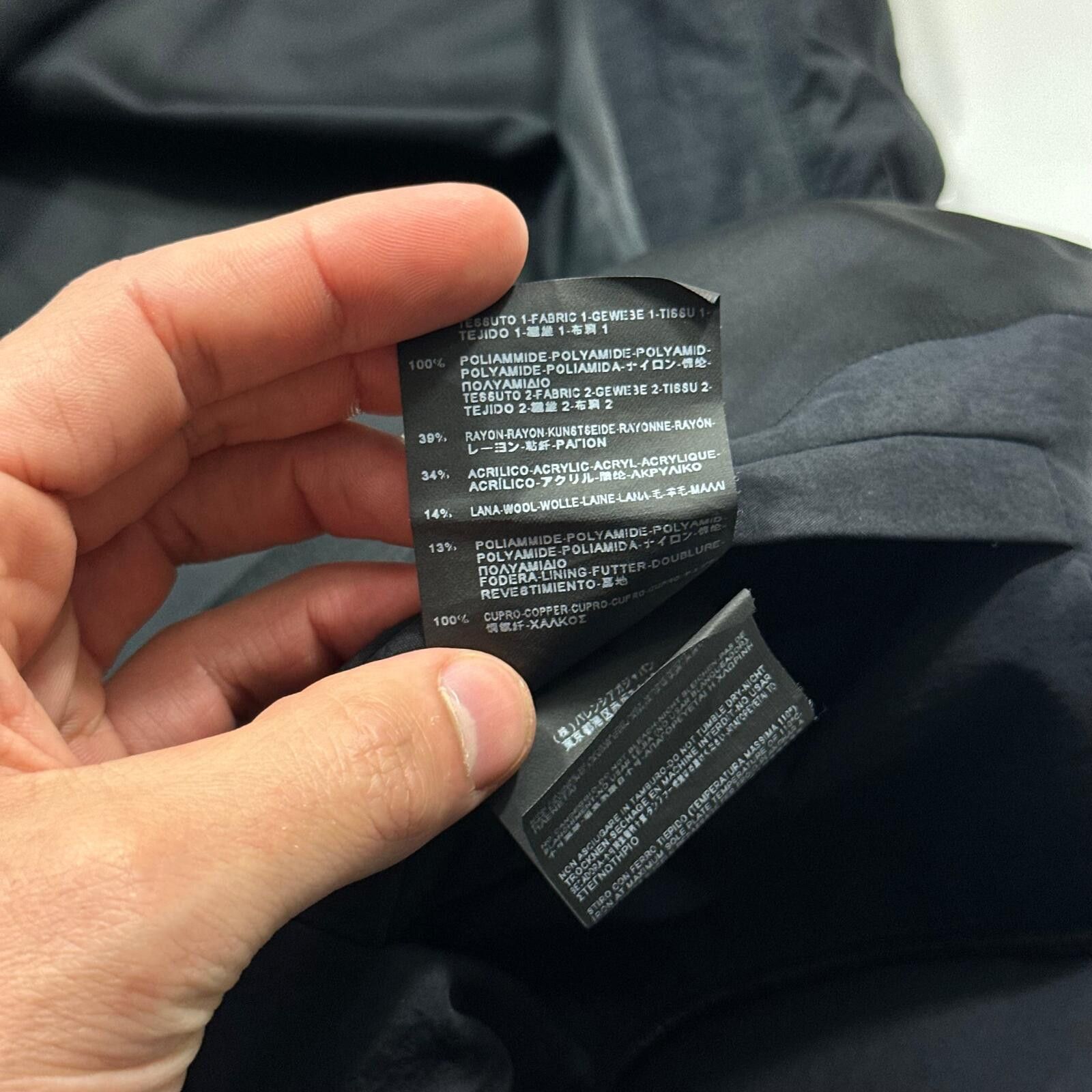 Balenciaga Balenciaga SS15 Wool Pocket Gabardine Nylon Work Jacket - M Size US M / EU 48-50 / 2 - 7 Thumbnail