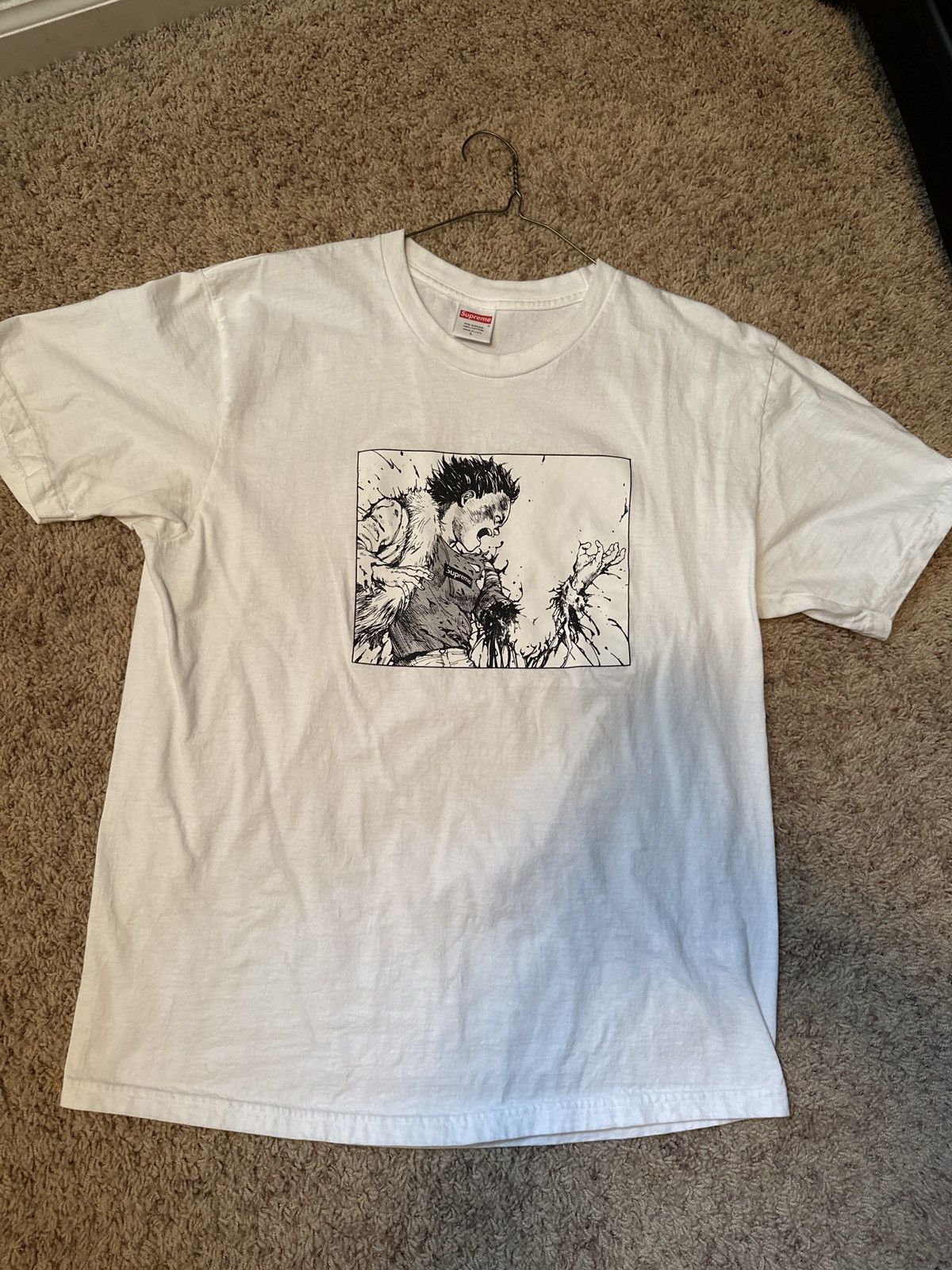Supreme White Supreme shirt SIZE L Size US L / EU 52-54 / 3 - 2 Thumbnail