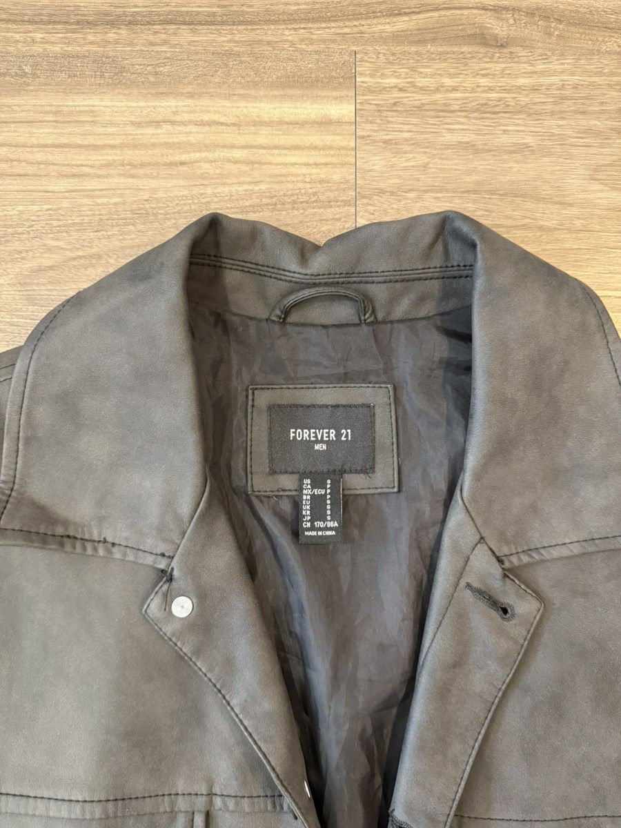 Forever 21 Forever 21 Oversized Leather Jacket Size US S / EU 44-46 / 1 - 2 Thumbnail