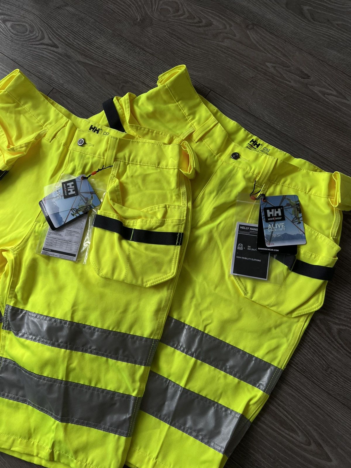 Helly Hansen New Helly Hansen Work Wear Reflective Multipocket Shorts Size US 38 / EU 54 - 7 Thumbnail