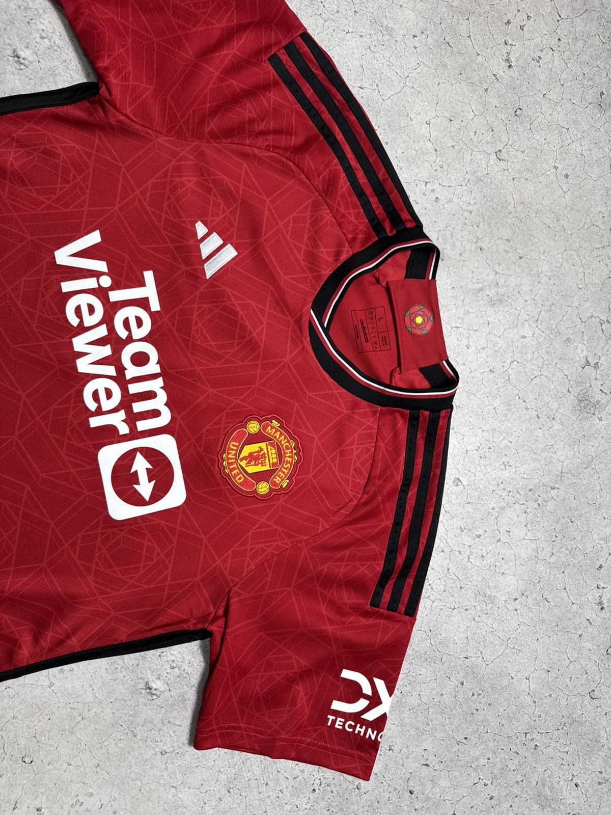 Adidas Adidas FC Manchester United Soccer Jersey Red Football Size US L / EU 52-54 / 3 - 5 Thumbnail