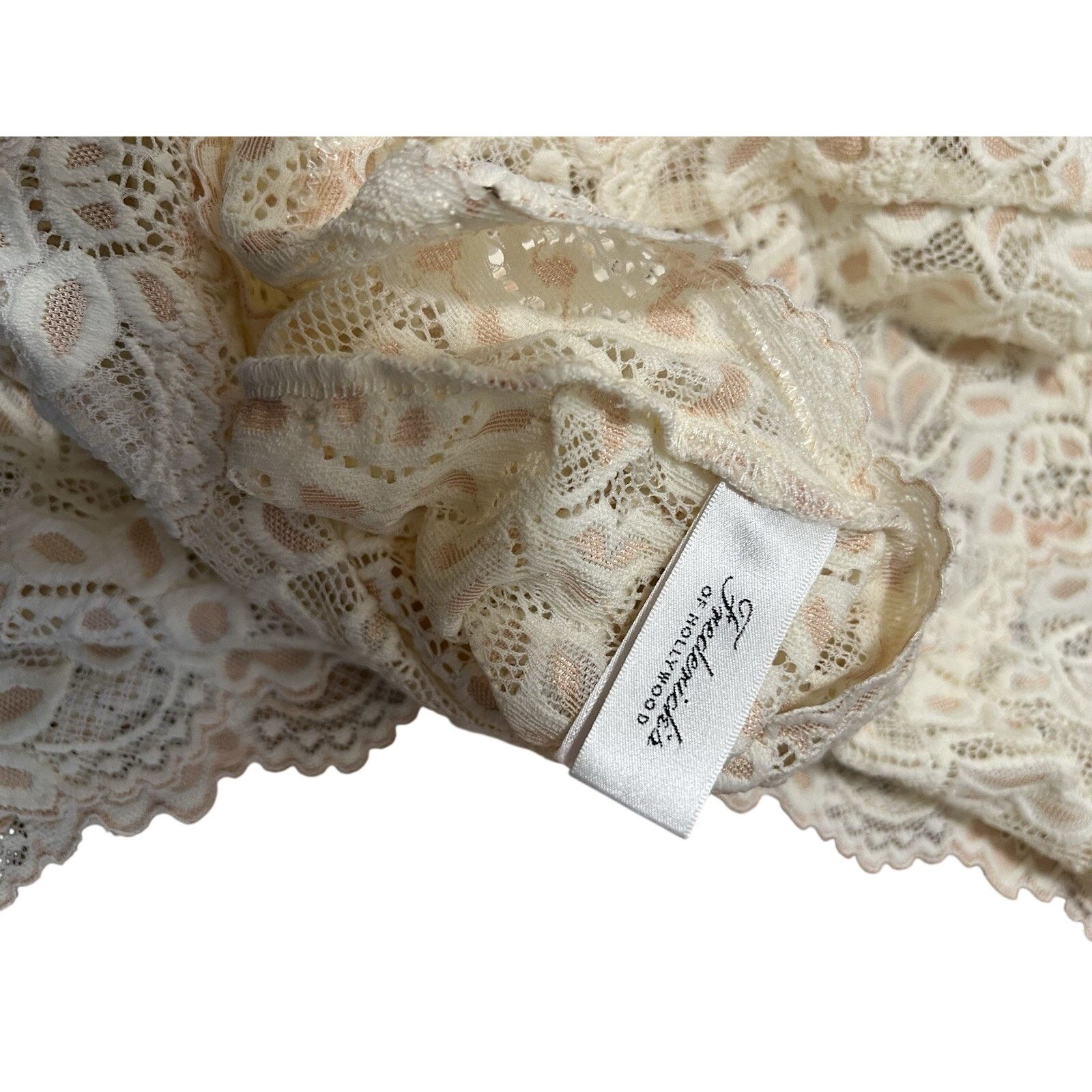 & Other Stories Frederick's of Hollywood SZ 1X Jessica Lace Whit Top A003123 Size ONE SIZE - 10 Thumbnail