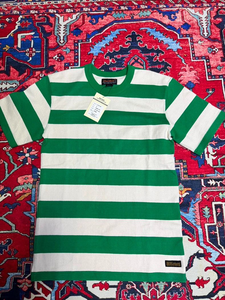 Iron Heart Iron Heart Green prisoner short sleeved t-shirt Size US S / EU 44-46 / 1 - 1 Thumbnail