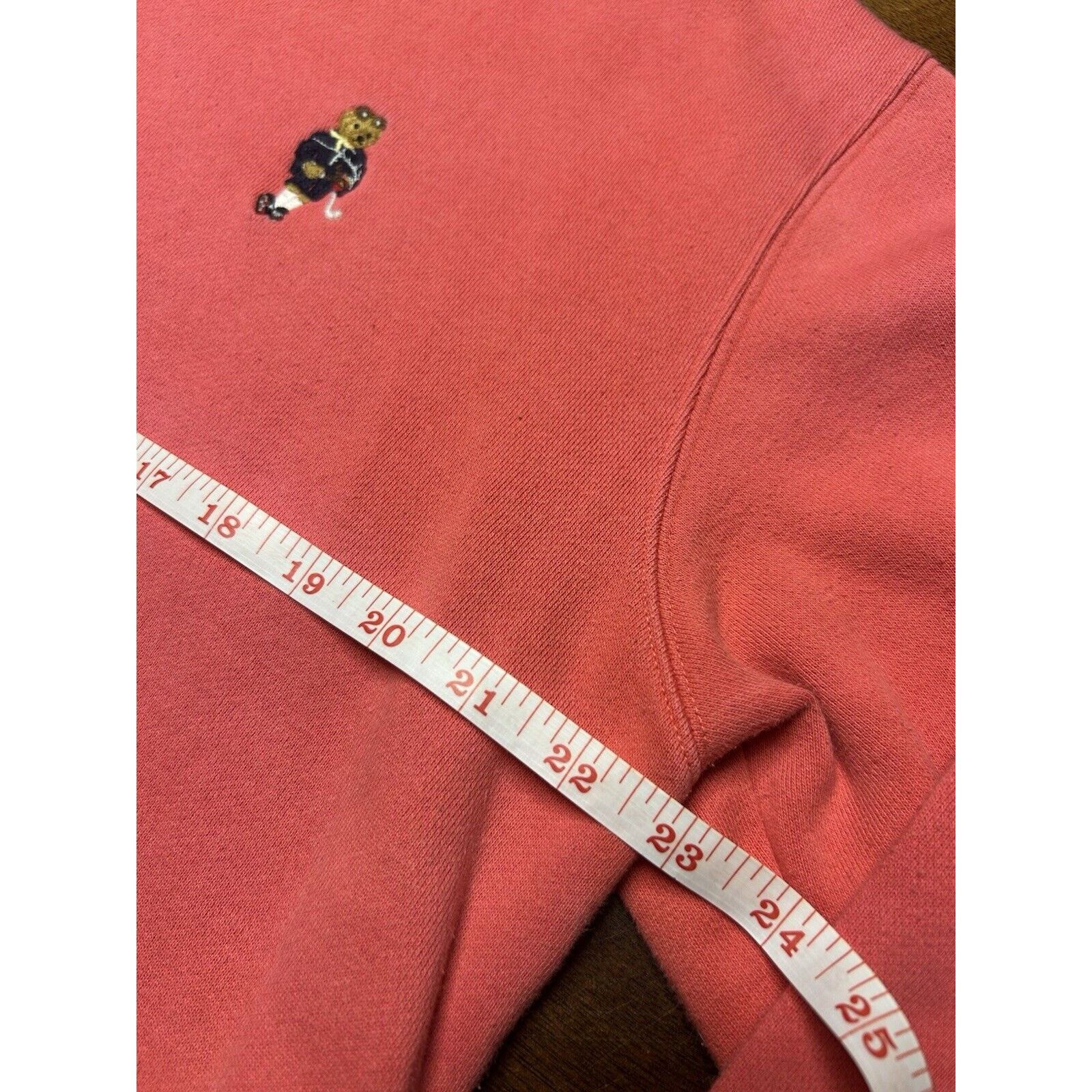 Polo Ralph Lauren 90s/Y2K Polo Sport Ralph Lauren Golf Polo Bear Pink Crewneck Size US M / EU 48-50 / 2 - 7 Thumbnail