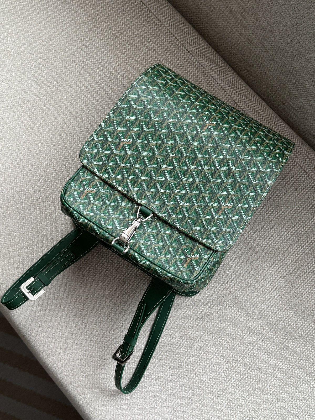 Goyard Goyard Discontinued Green Janson Backpack Size ONE SIZE - 1 Thumbnail