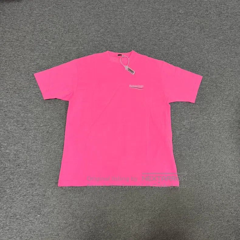 Balenciaga Balenciaga Front and Back Letter Logo Short Sleeve T-Shirt Size US S / EU 44-46 / 1 - 1 Thumbnail