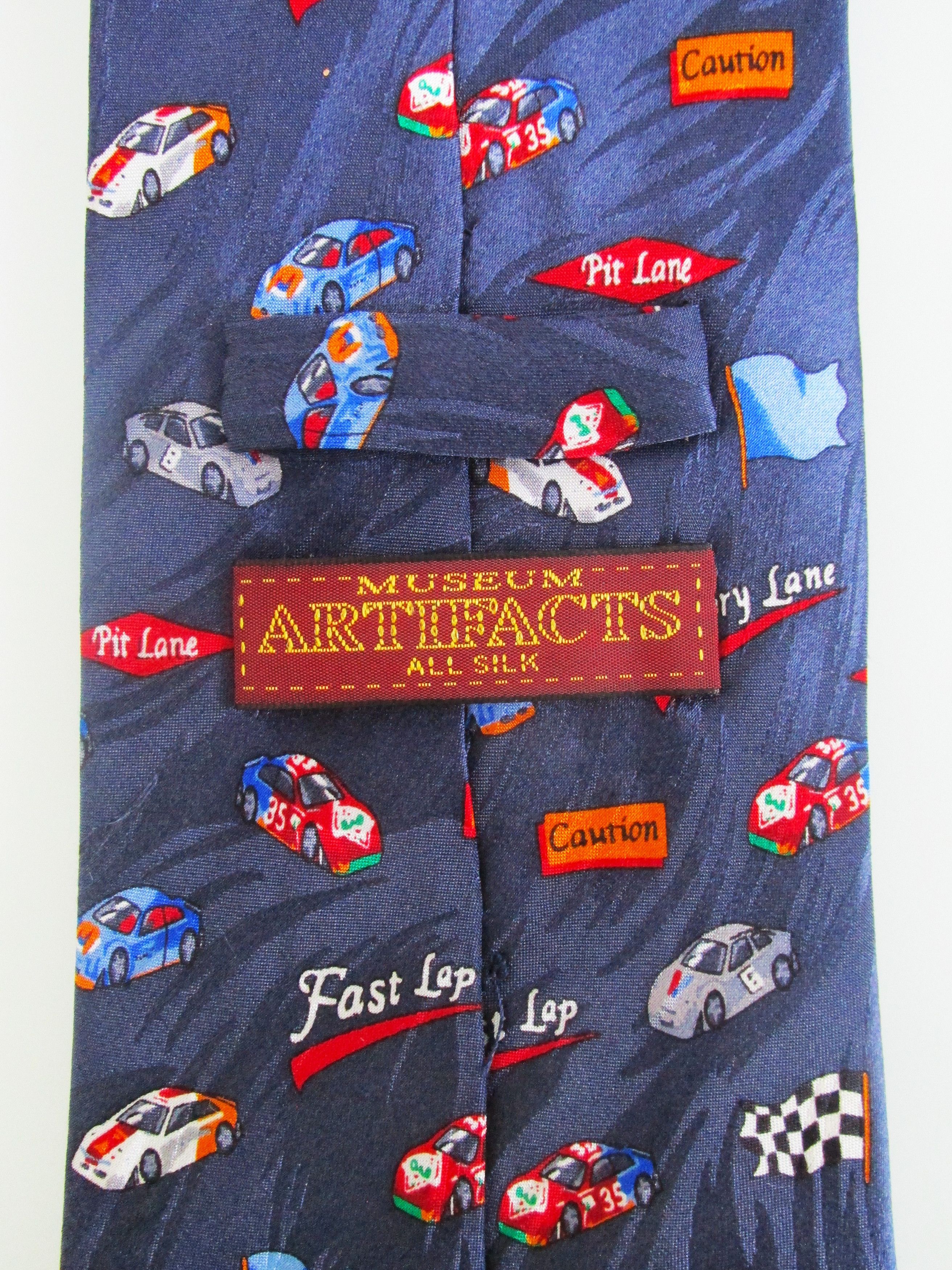 Other Museum Artifacts "Auto Racing" Men's Silk Tie Size ONE SIZE - 5 Thumbnail