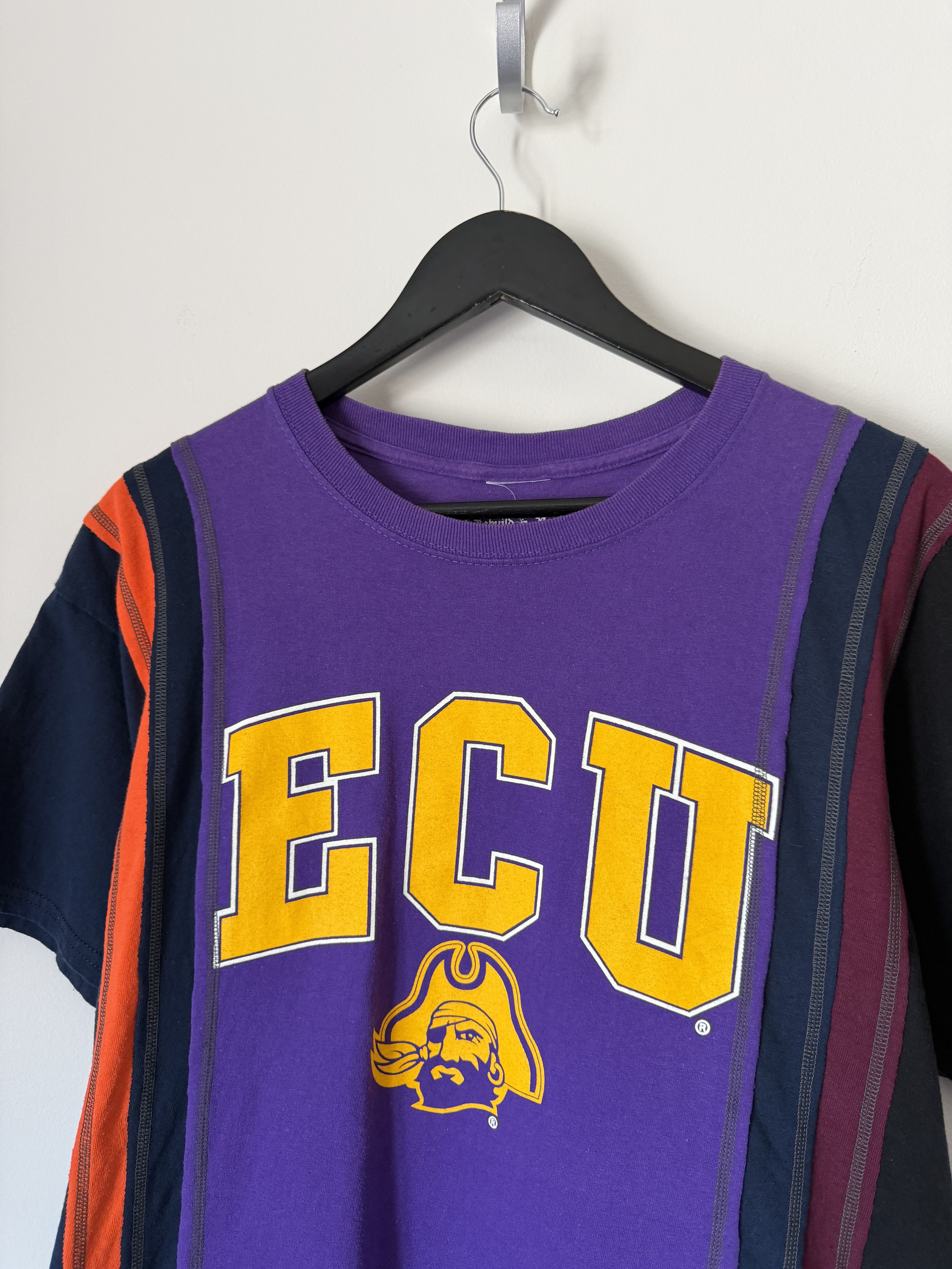 Needles Needles Rebuild East Carolina 5 Cuts Tee in Purple Size US XL / EU 56 / 4 - 2 Thumbnail