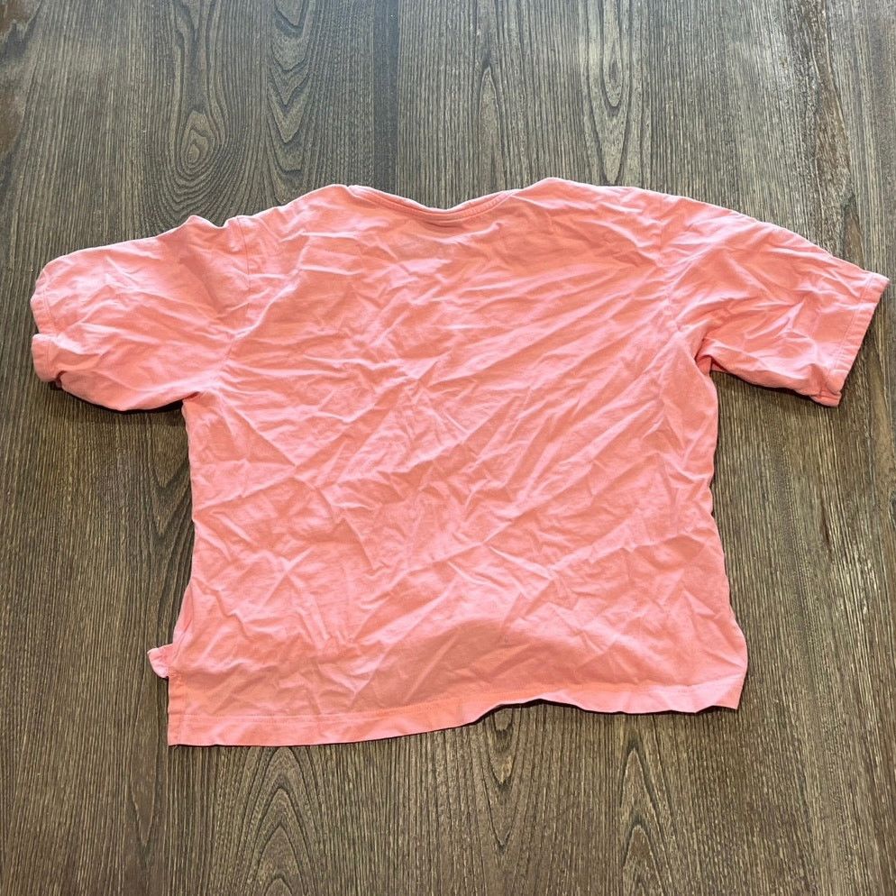 Adidas Adidas Crop Tee Short Sleeve Logo Print Crewneck Pink Size S Size S / US 4 / IT 40 - 5 Thumbnail