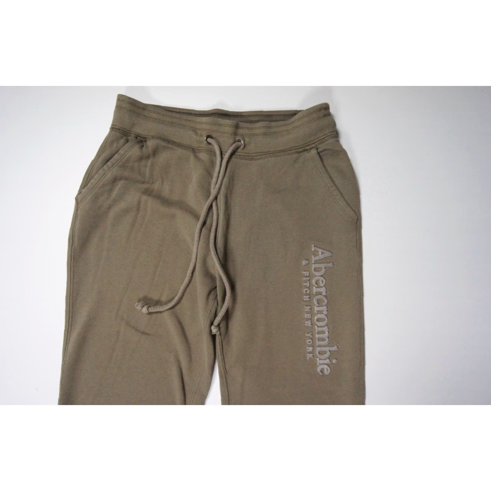 Abercrombie & Fitch ABERCROMBIE & FITCH Women’s Sweatpants XS Brown Lightweight Straight Leg Casual Size 26" / US 2 / IT 38 - 2 Thumbnail