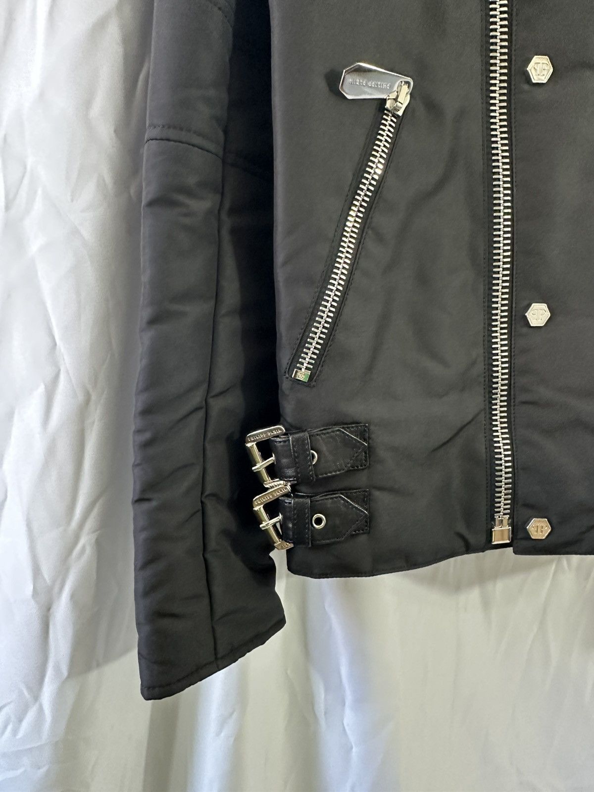 Philipp Plein Philipp Plein Biker Jacket Size US L / EU 52-54 / 3 - 5 Thumbnail