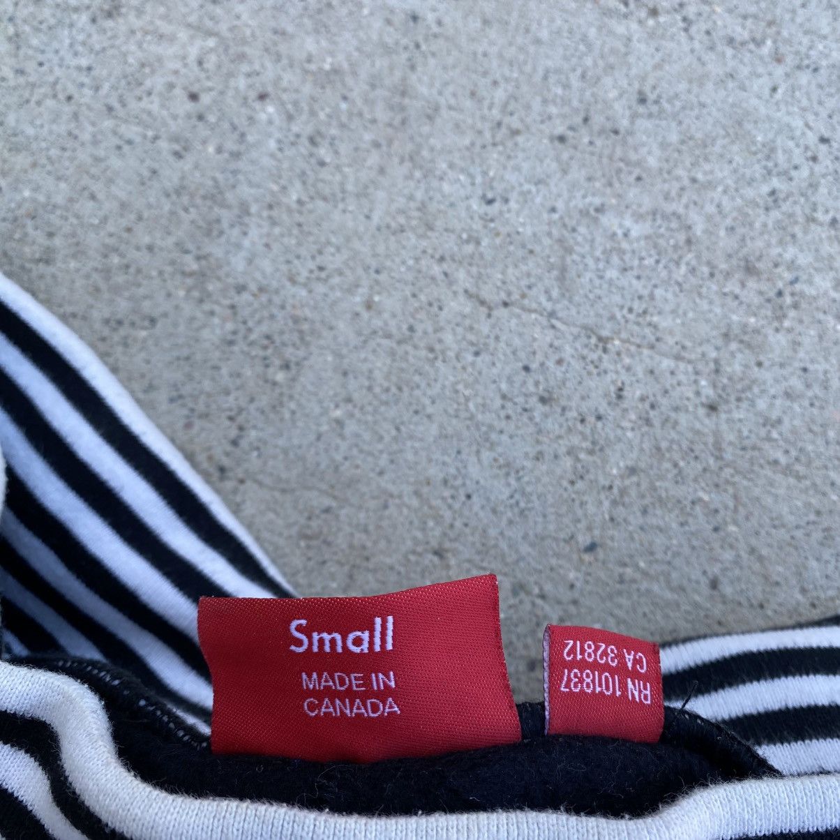 Supreme Supreme Classic Logo Striped Rib Sweatpants Black 2014 Size US 30 / EU 46 - 4 Thumbnail