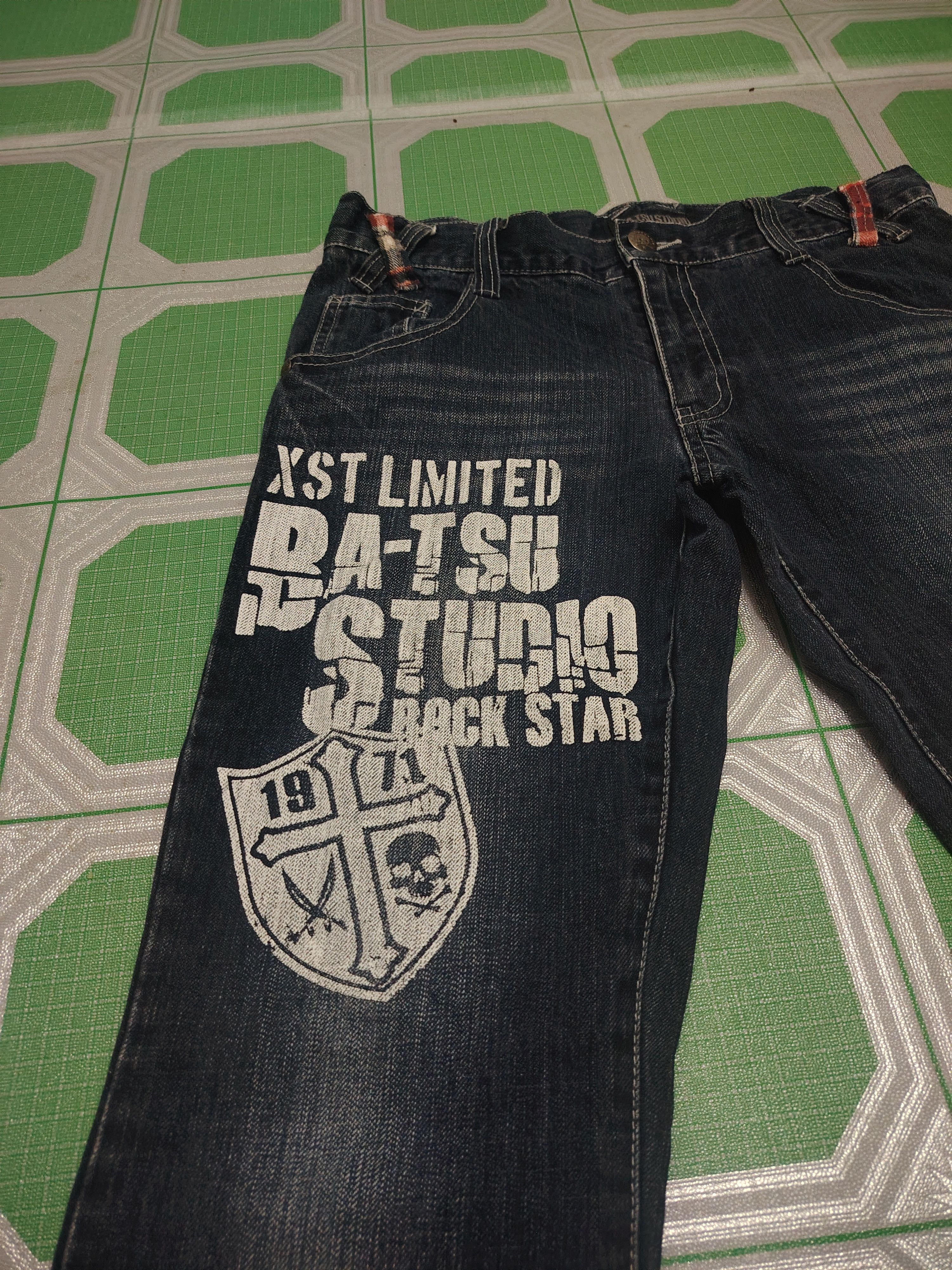 Tornado Mart Japanese Ba-Tsu Studio Rock Star XST Limited jeans Size US 32 / EU 48 - 3 Thumbnail
