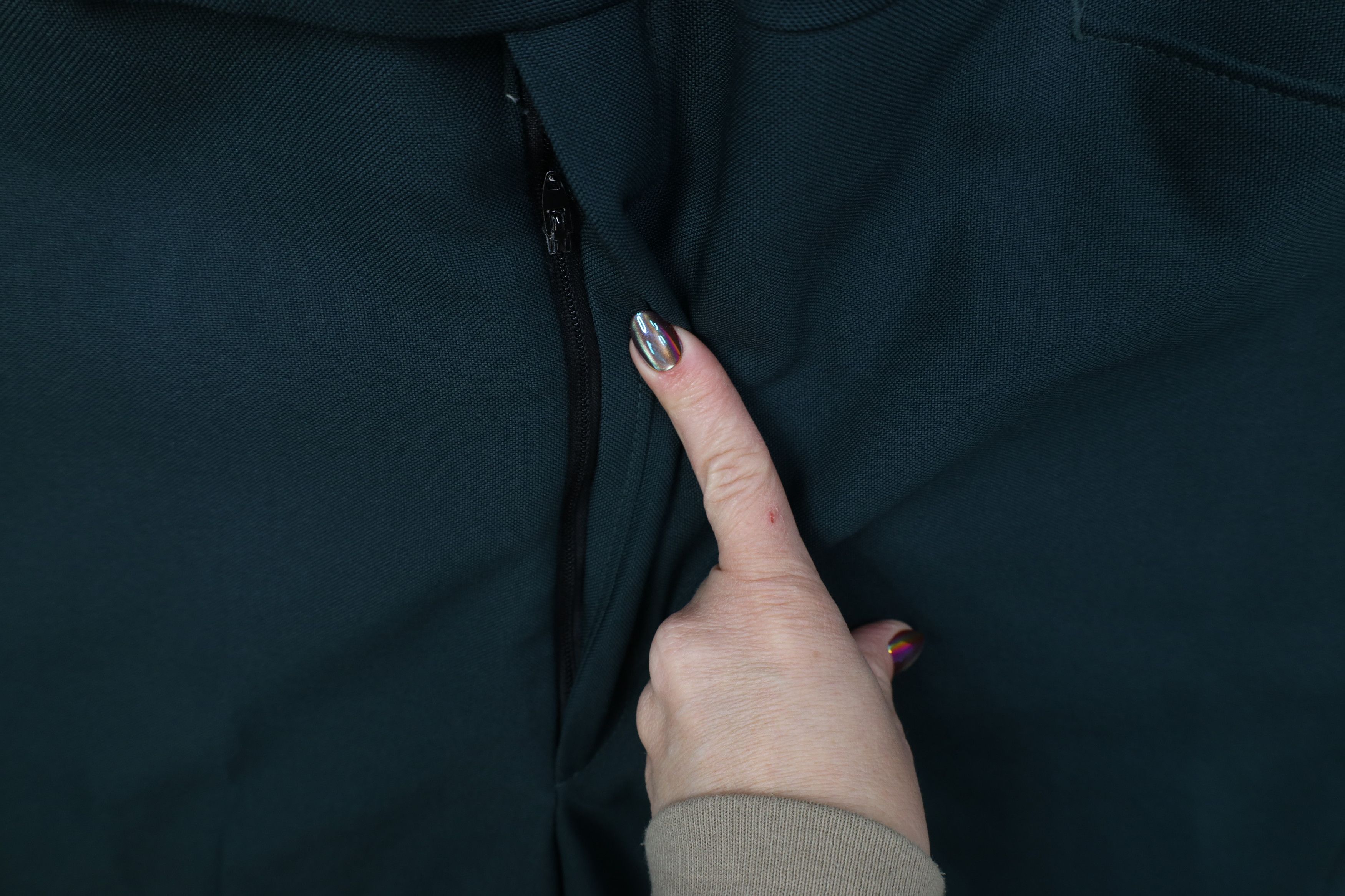Vintage Vintage 70s Streetwear Flared Wide Leg Chino Pants Green Size US 42 / EU 58 - 5 Thumbnail