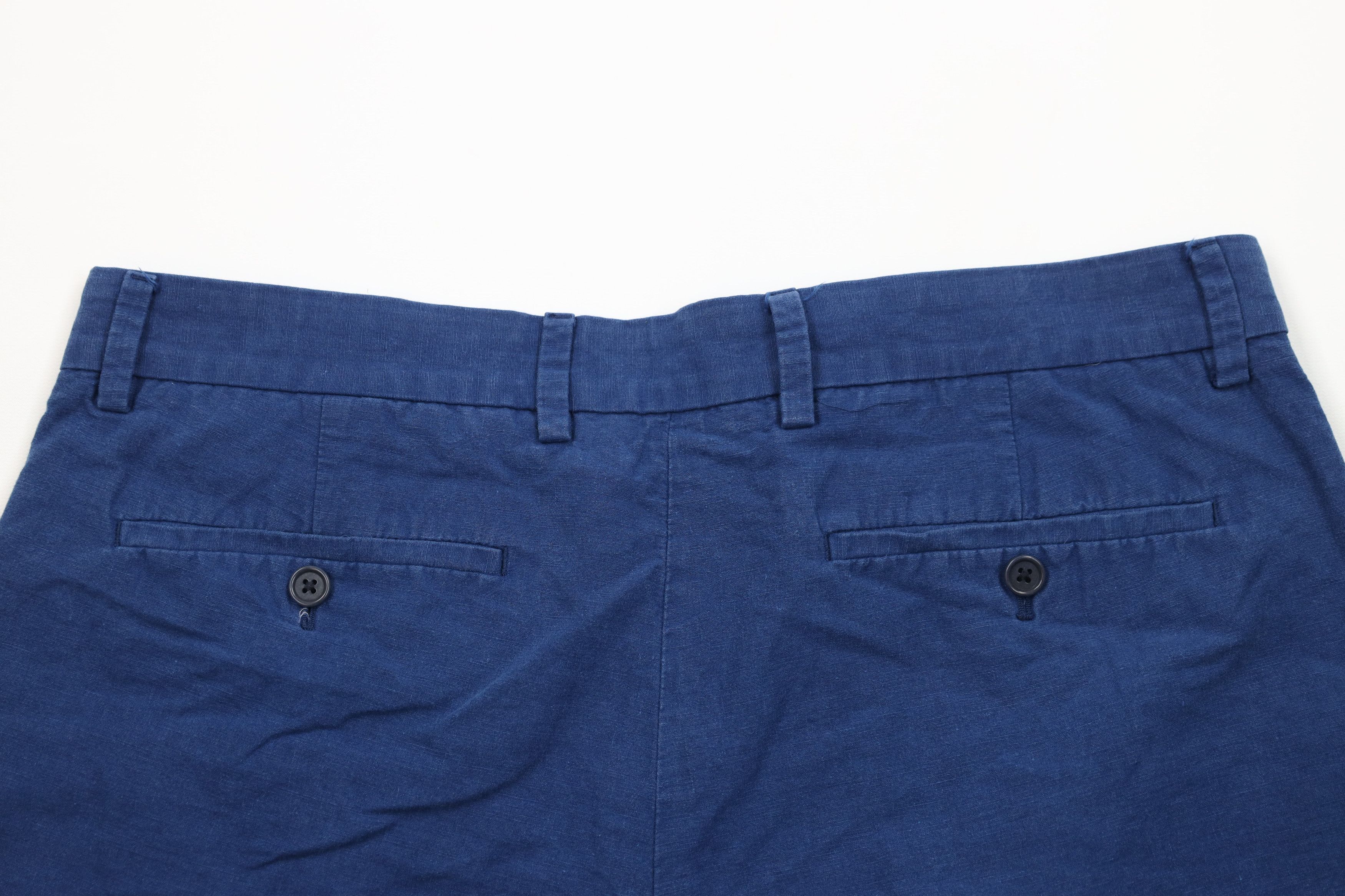 Banana Republic Banana Republic Blend Aiden Above Knee Chino Shorts Blue Size US 36 / EU 52 - 11 Thumbnail