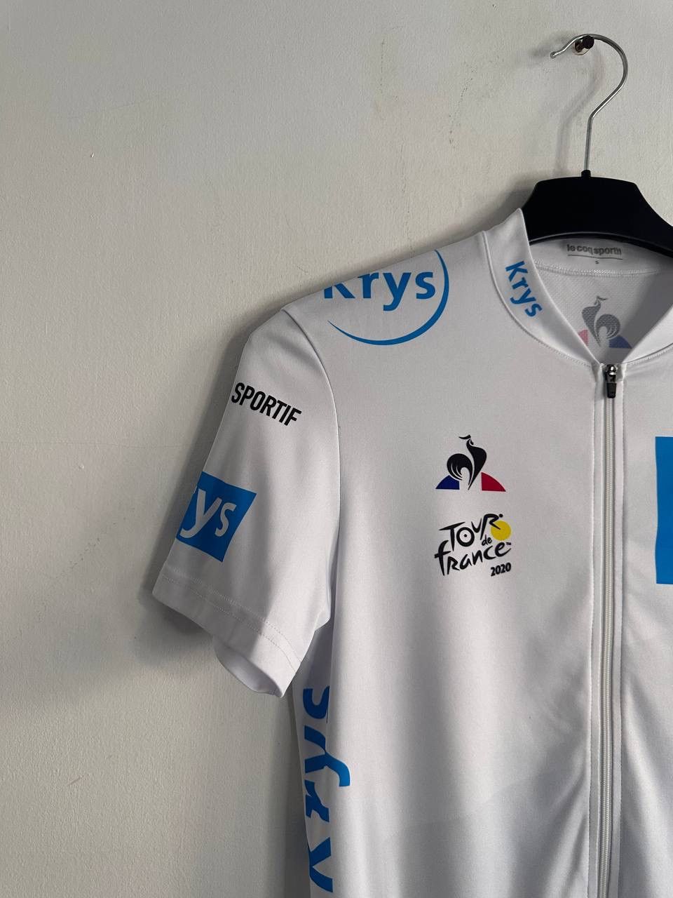 Le Coq Sportif Le Coq Sportif Tour de France 2020 White Jersey Men’s S Krys Size US S / EU 44-46 / 1 - 3 Thumbnail