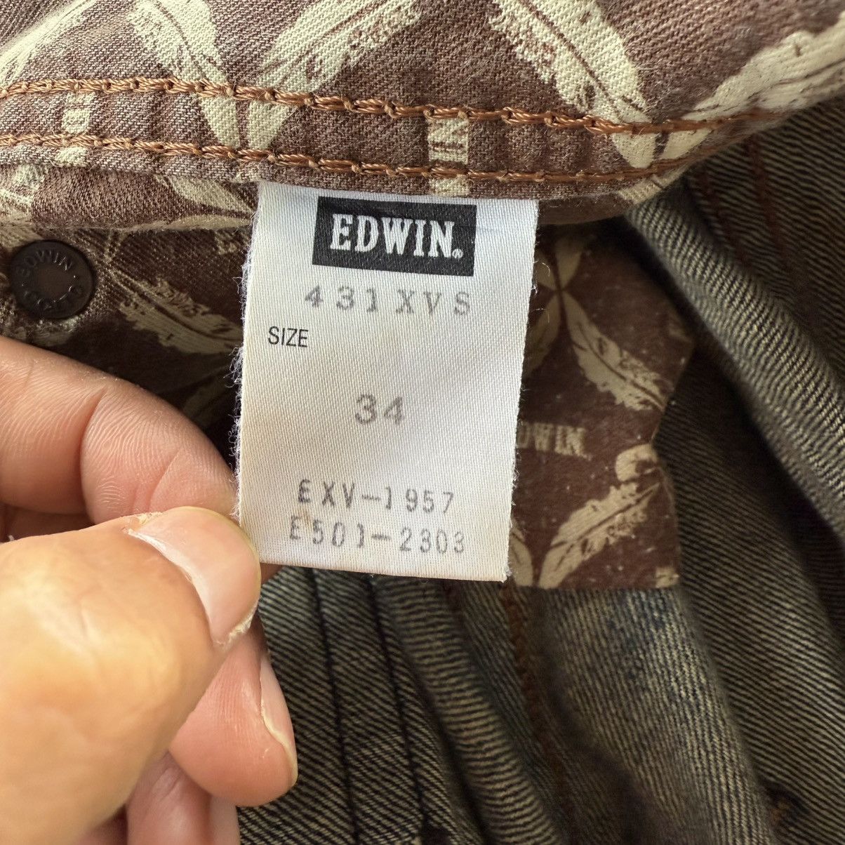 Edwin Vintage Edwin Flare distressed jeans denim pants Size US 36 / EU 52 - 16 Thumbnail