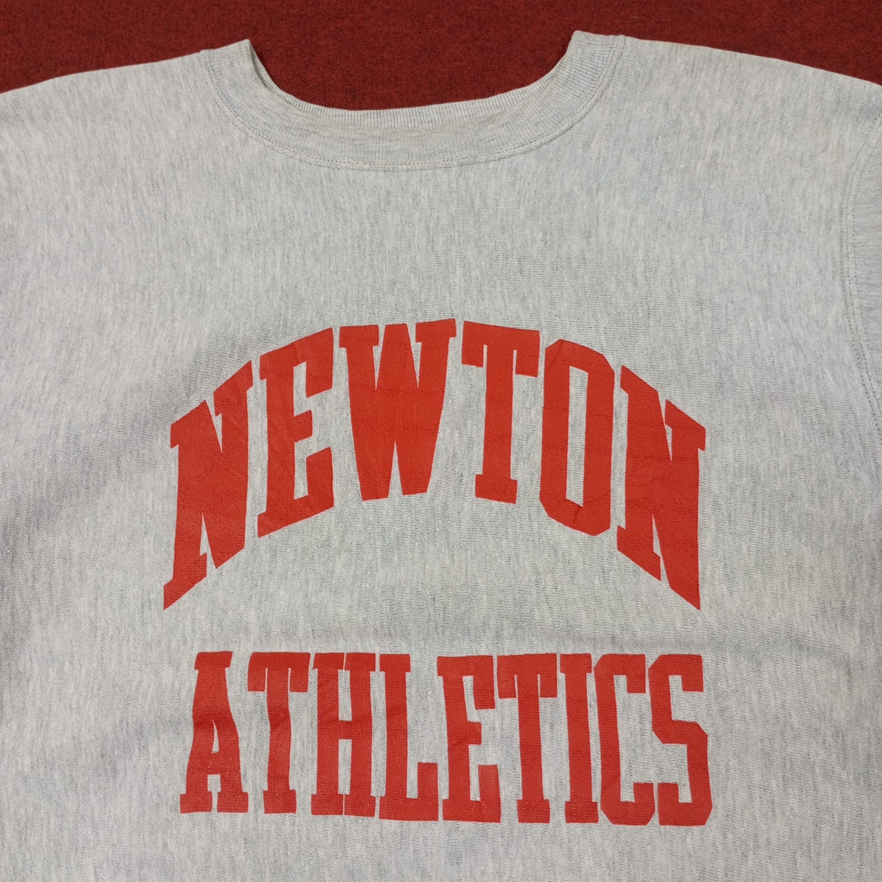 Vintage Newton Athletics Vintage Sweatshirt c225n2 Size US L / EU 52-54 / 3 - 2 Thumbnail