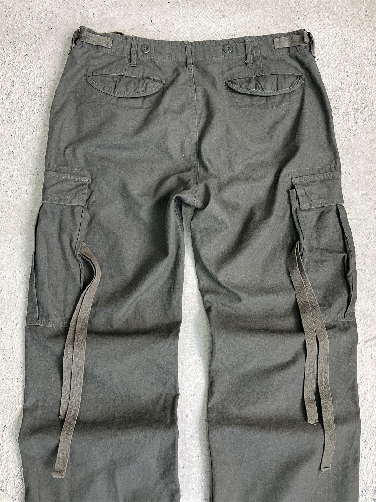 Other Green Olive military army style cargo pants y2k Size US 34 / EU 50 - 7 Thumbnail