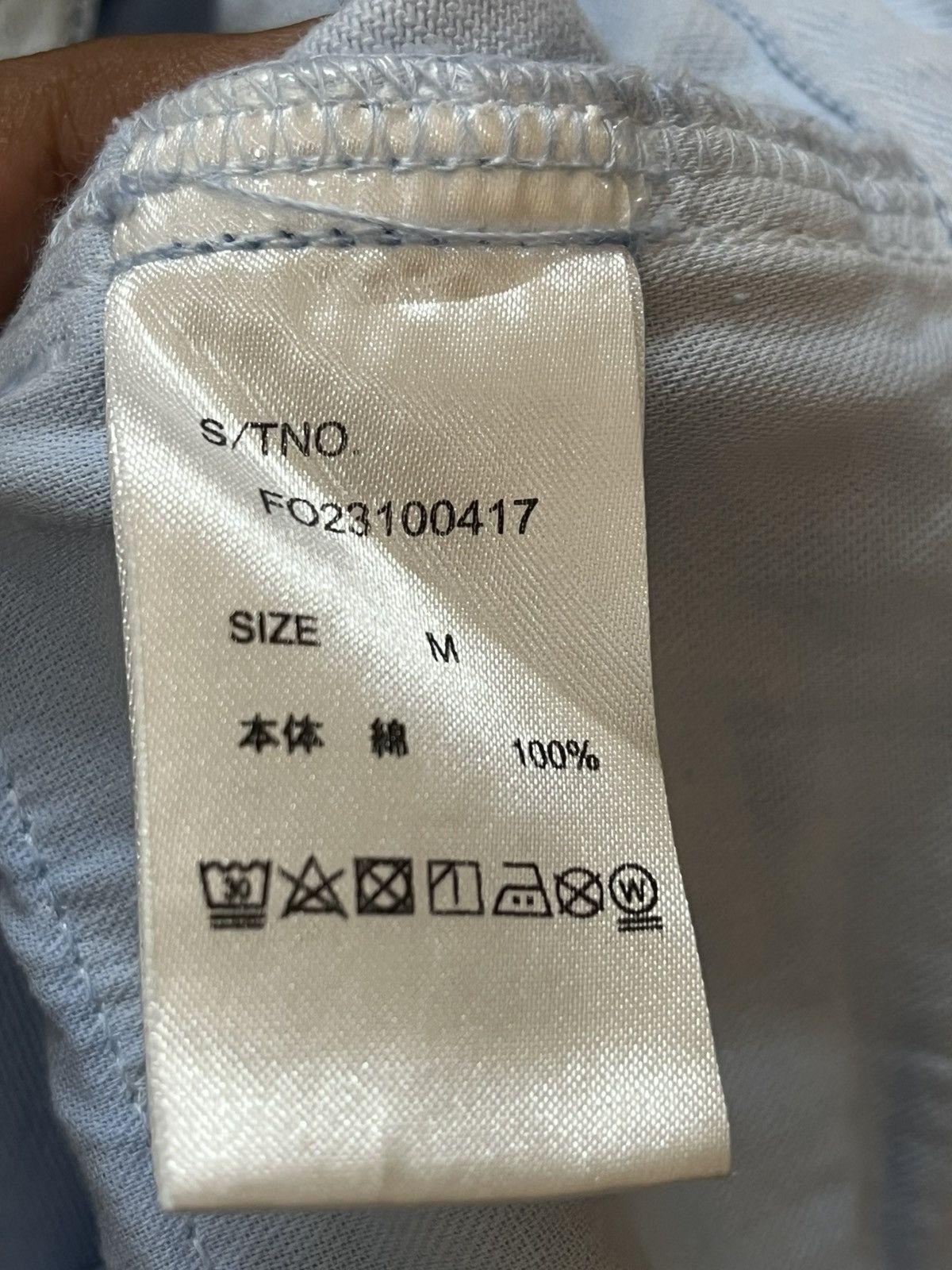 Forever 21 × Le Grande Bleu (L.G.B.) Vintage Forever21 Baggy Dual Tone Layers Denim Size US 27 - 8 Thumbnail