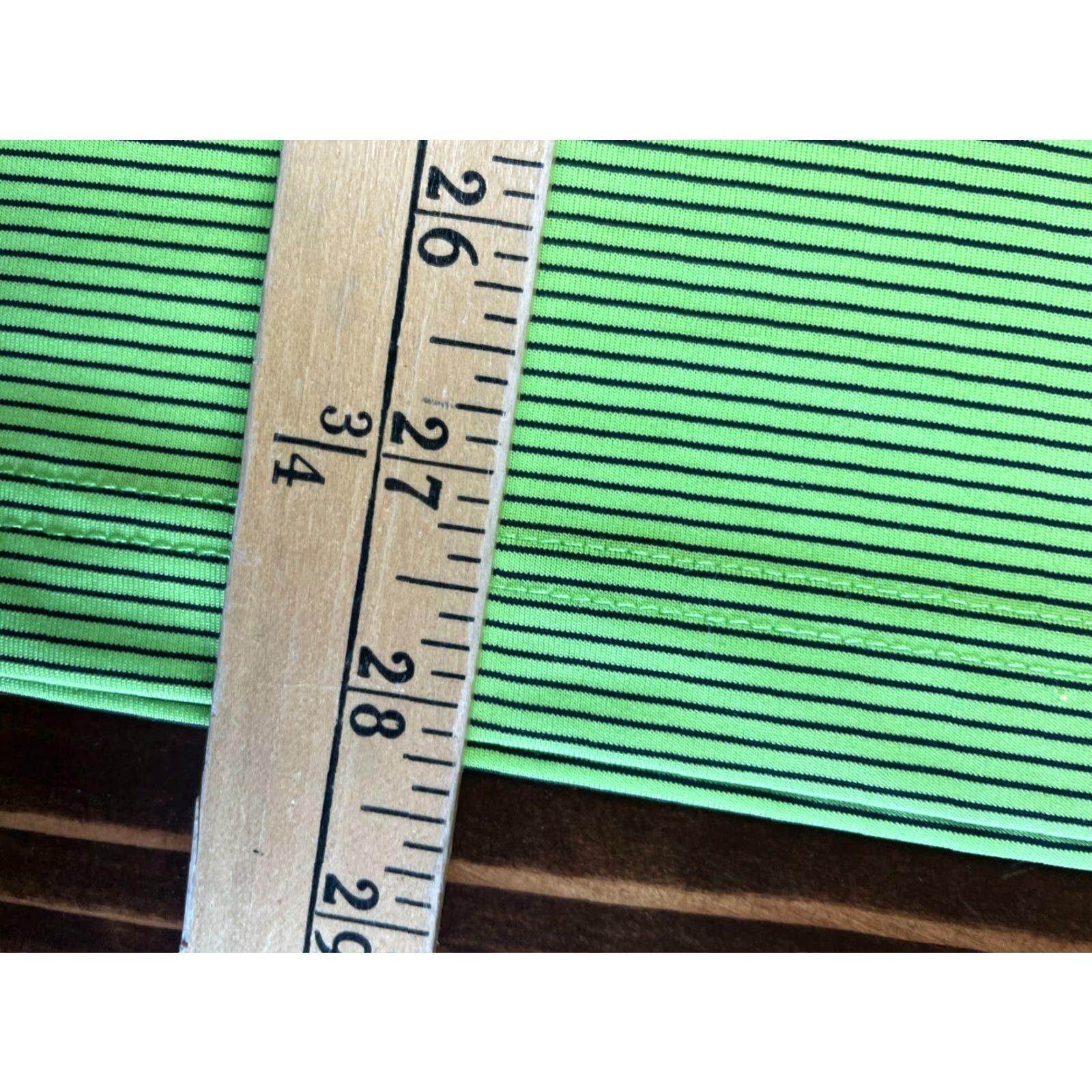 Vintage Grand Slam Polo Shirt Men Large Green Black Striped Golf Short Sleeve Shirt Size US L / EU 52-54 / 3 - 5 Thumbnail