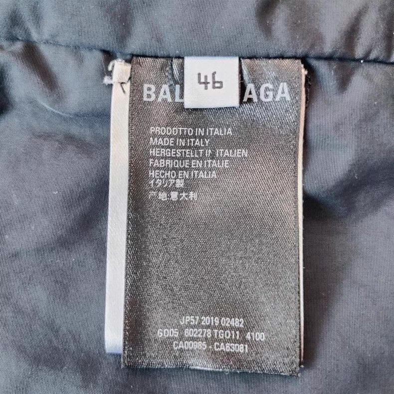 Balenciaga Balenciaga Logo Pattern Collar Zip-up Long Sleeve Jacket Size US S / EU 44-46 / 1 - 6 Thumbnail