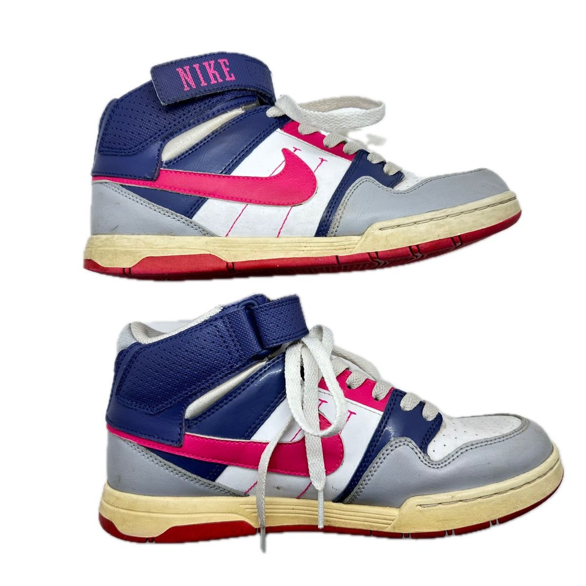 Nike Nike SB Morgan Shoes Youth 6Y Pink White Lace Up Velcro Shoe Size US 6 / IT 36 - 10 Thumbnail