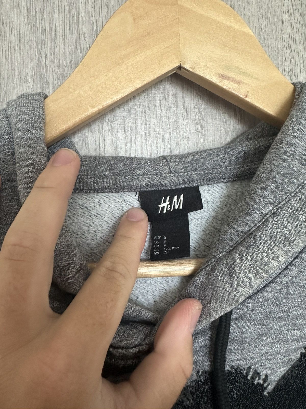 XO The Weeknd x H&M XO Grey Hoodie Size US S / EU 44-46 / 1 - 5 Thumbnail