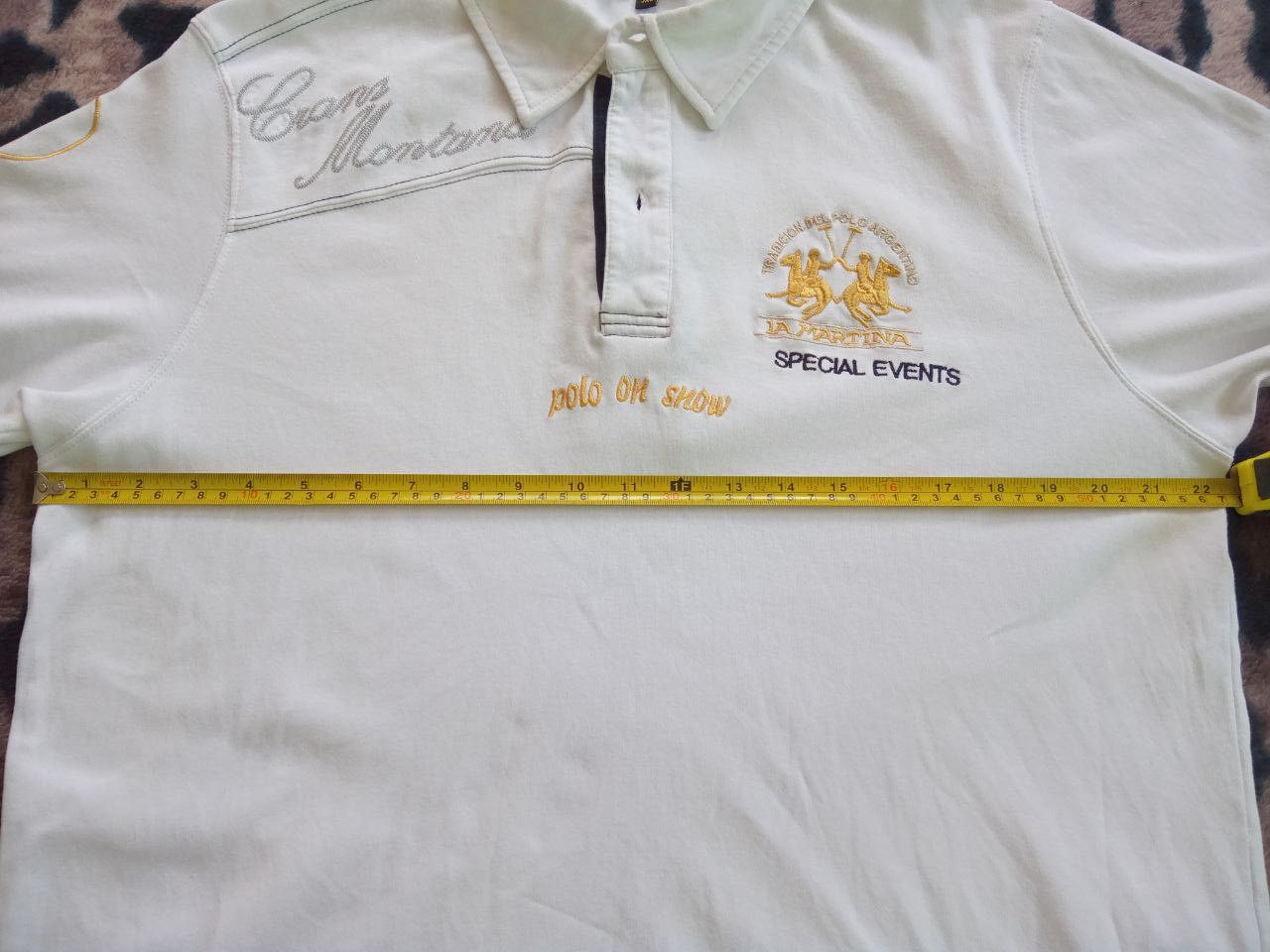 La Martina La Martina Polo On Snow Crans Montana Polo T-shirt Size US XXL / EU 58 / 5 - 12 Thumbnail