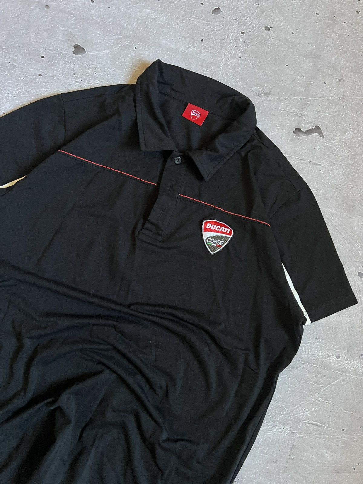 Ducati DUCATI Polo T-Shirt RARE Excellent Size L Size US L / EU 52-54 / 3 - 3 Thumbnail