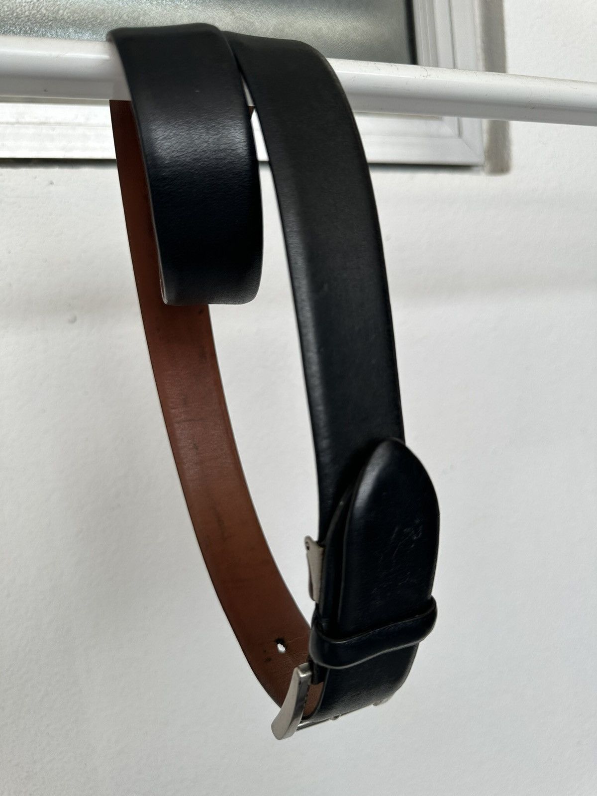 Burberry 2000's Burberry fully leather belt Size ONE SIZE - 11 Thumbnail
