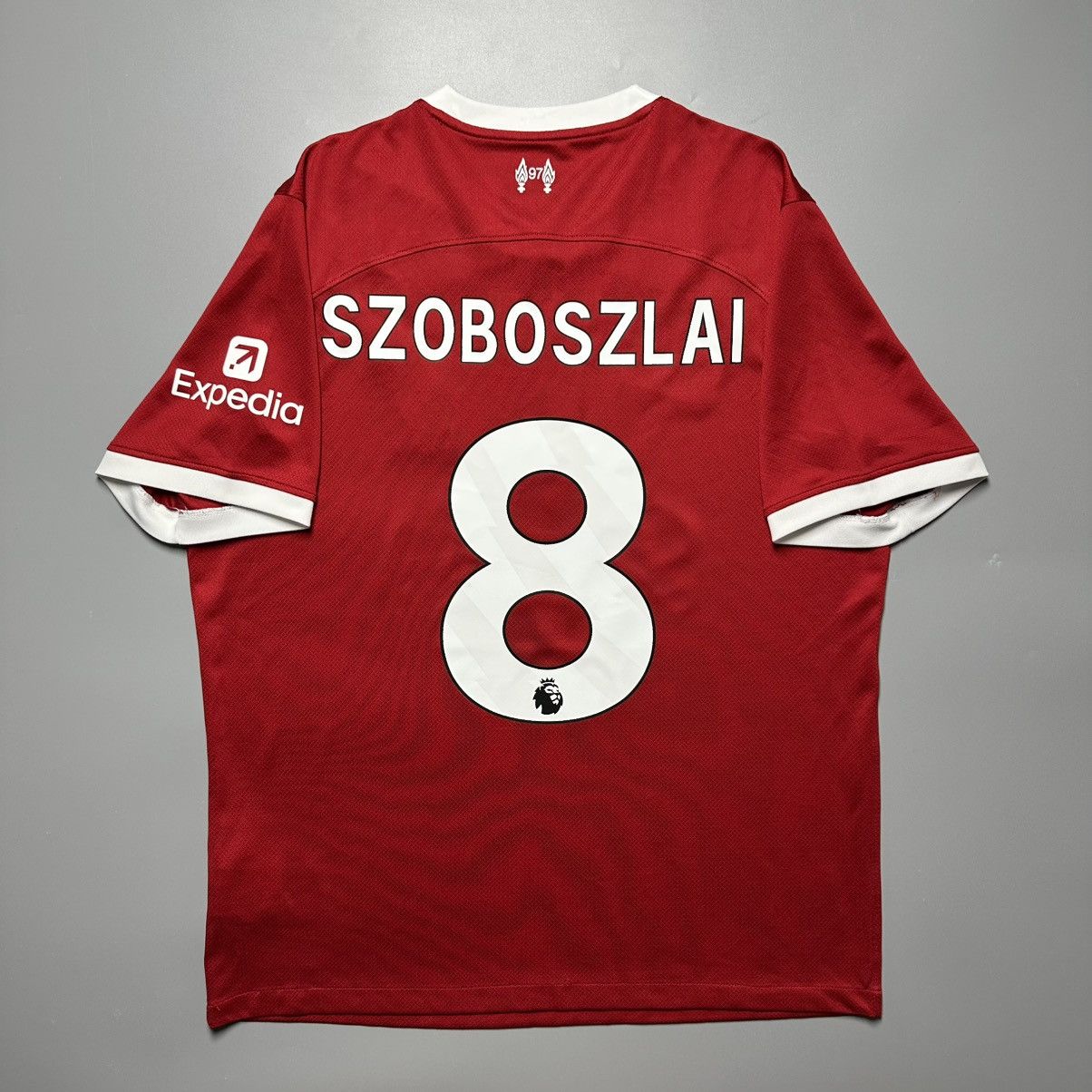 Nike LIVERPOOL NIKE 2023/2024 SOCCER HOME JERSEY #8 SZOBOSZLAI Size US L / EU 52-54 / 3 - 1 Thumbnail