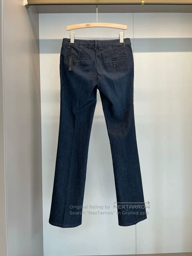 Brunello Cucinelli Brunello Cucinelli Blue Cotton Casual Denim Pants Size 26" / US 2 / IT 38 - 2 Thumbnail