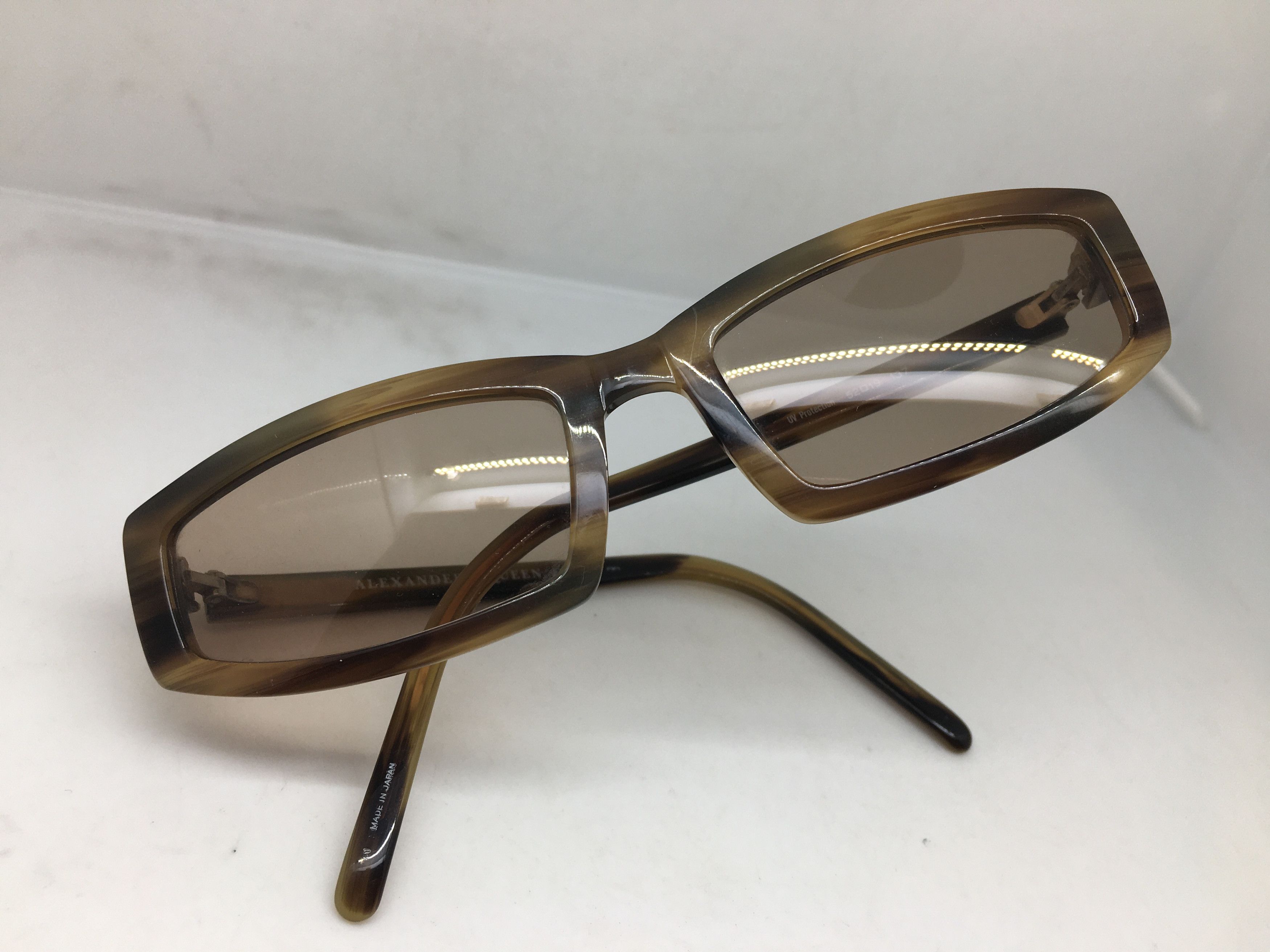 Alexander McQueen Alexander McQueen 42-0002 Sunglasses Frame Made in Japan Size ONE SIZE - 7 Thumbnail