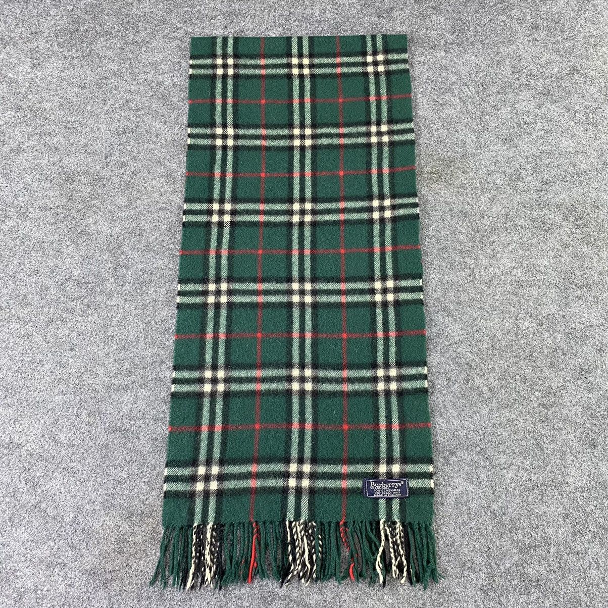 Burberry × Vintage Burberry Scarf / Muffler / Neckwear-T1447 Size ONE SIZE - 3 Thumbnail