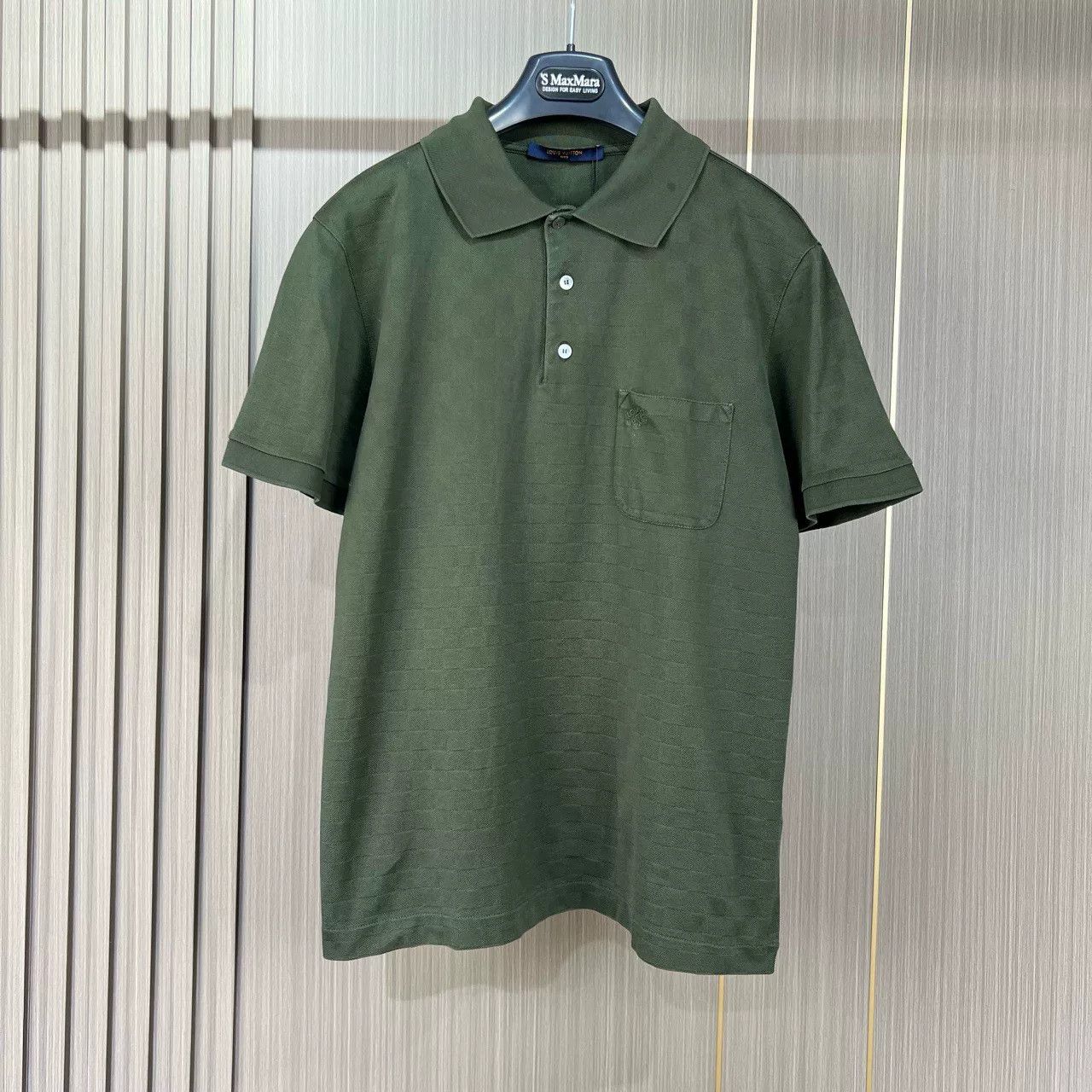 Louis Vuitton louis vuitton embroidered logo checkered polo shirt Size US M / EU 48-50 / 2 - 1 Thumbnail