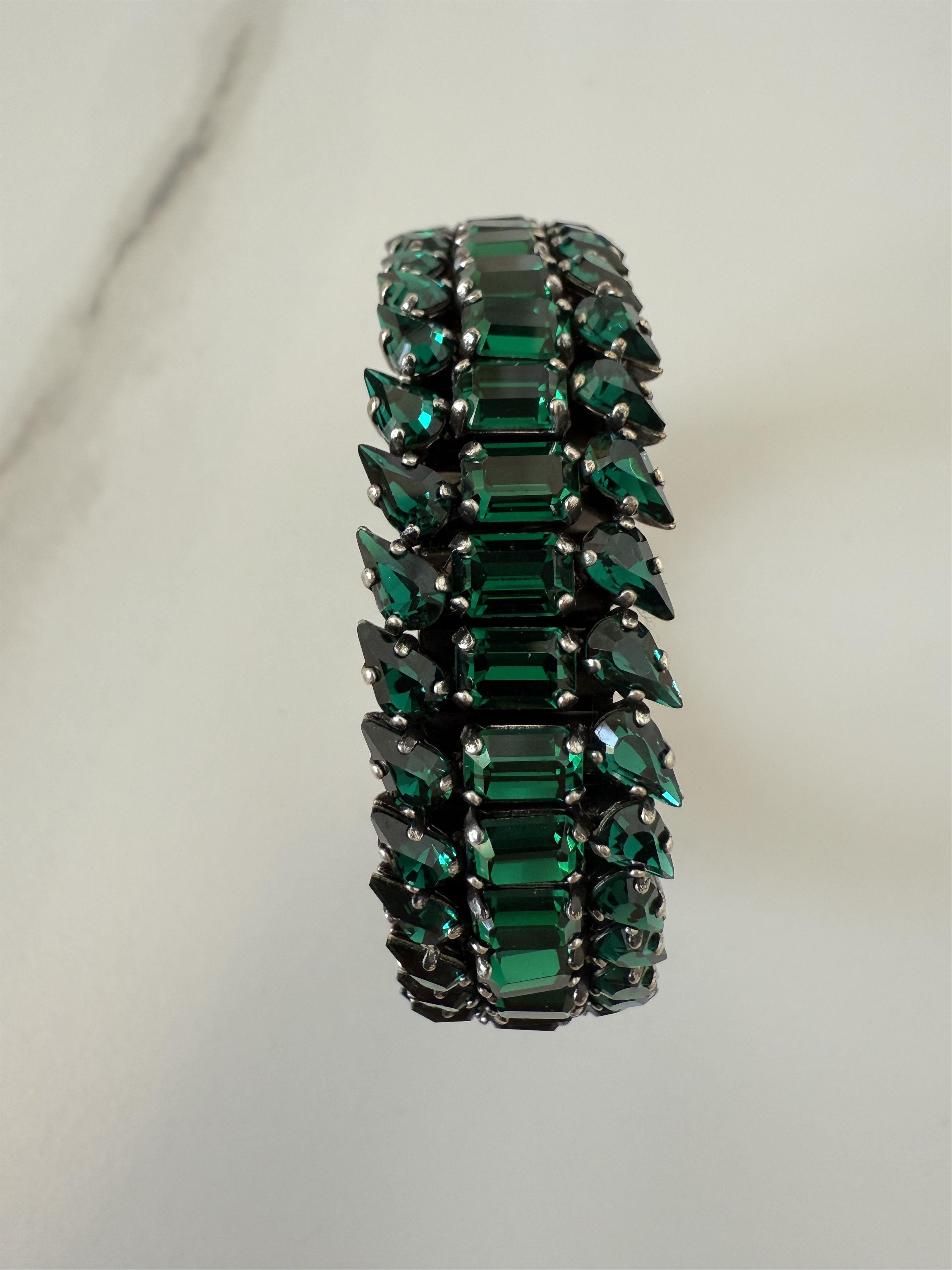 Saint Laurent Paris Saint Laurent Emerald Green Bracelet Size ONE SIZE - 4 Thumbnail