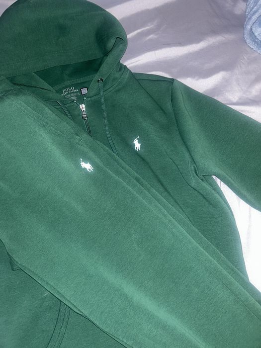 Green polo cheap sweat suit