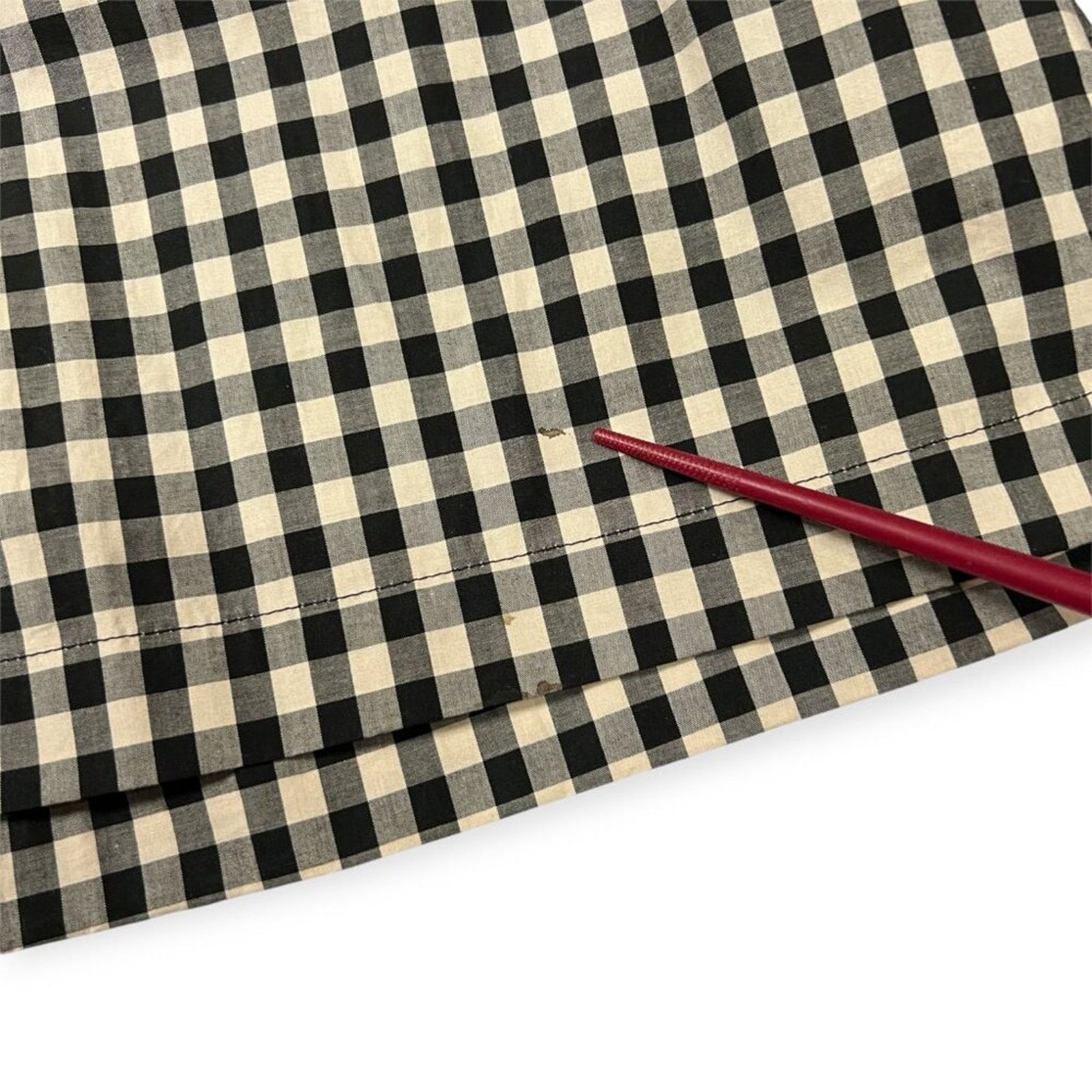 Nicholas Daley Nicholas Daley Two Pocket Gingham Cotton Shirt M NWT Size US M / EU 48-50 / 2 - 5 Thumbnail