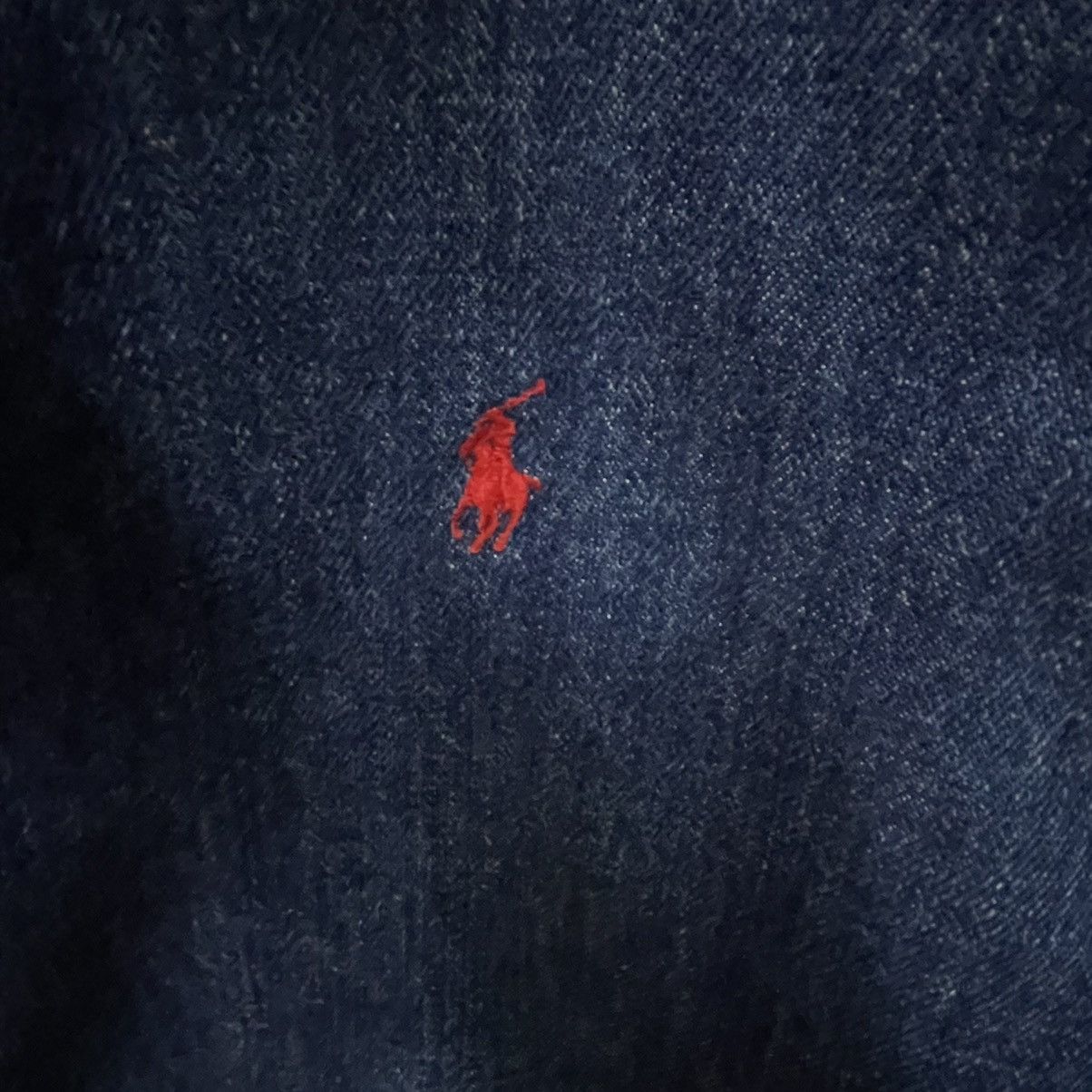 Polo Ralph Lauren × Ralph Lauren Vintage Polo ralph lauren denim bomber jacket Size US L / EU 52-54 / 3 - 5 Thumbnail