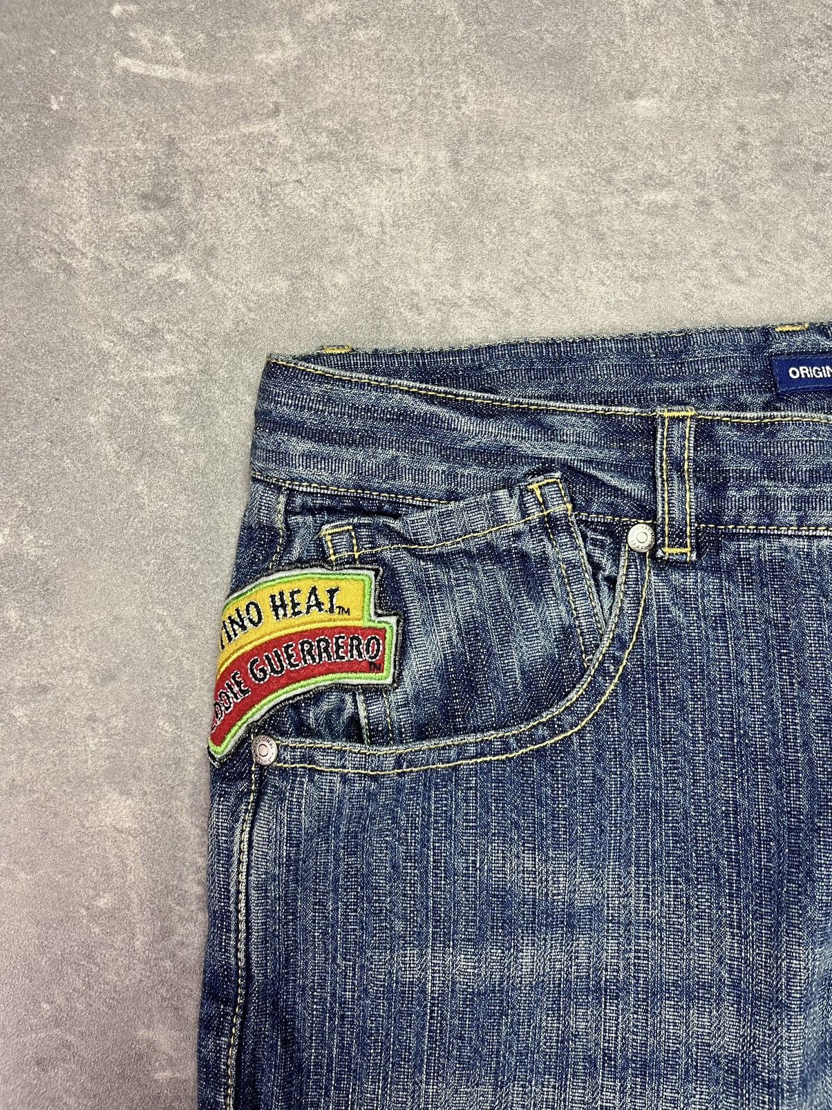 WWE DSWT WWE x OriginalMarines Printed Baggy Denim Jeans 164 30 Size US 30 / EU 46 - 7 Thumbnail
