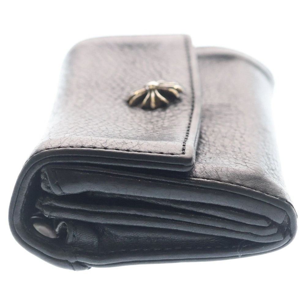 Chrome Hearts CHROME HEARTS Black Leather Wallet BCA372 Size ONE SIZE - 3 Thumbnail