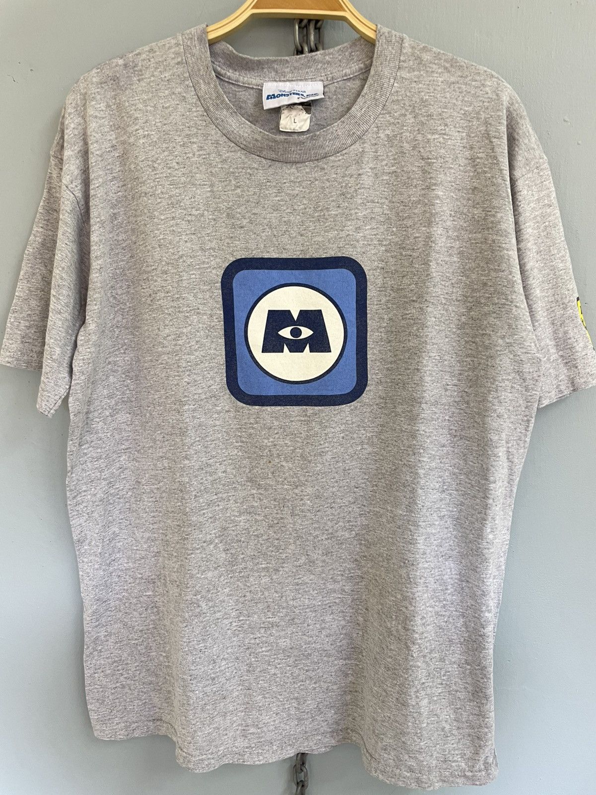 Disney Vintage Y2K Monsters Inc. Disney pixar t shirt Size US L / EU 52-54 / 3 - 3 Thumbnail