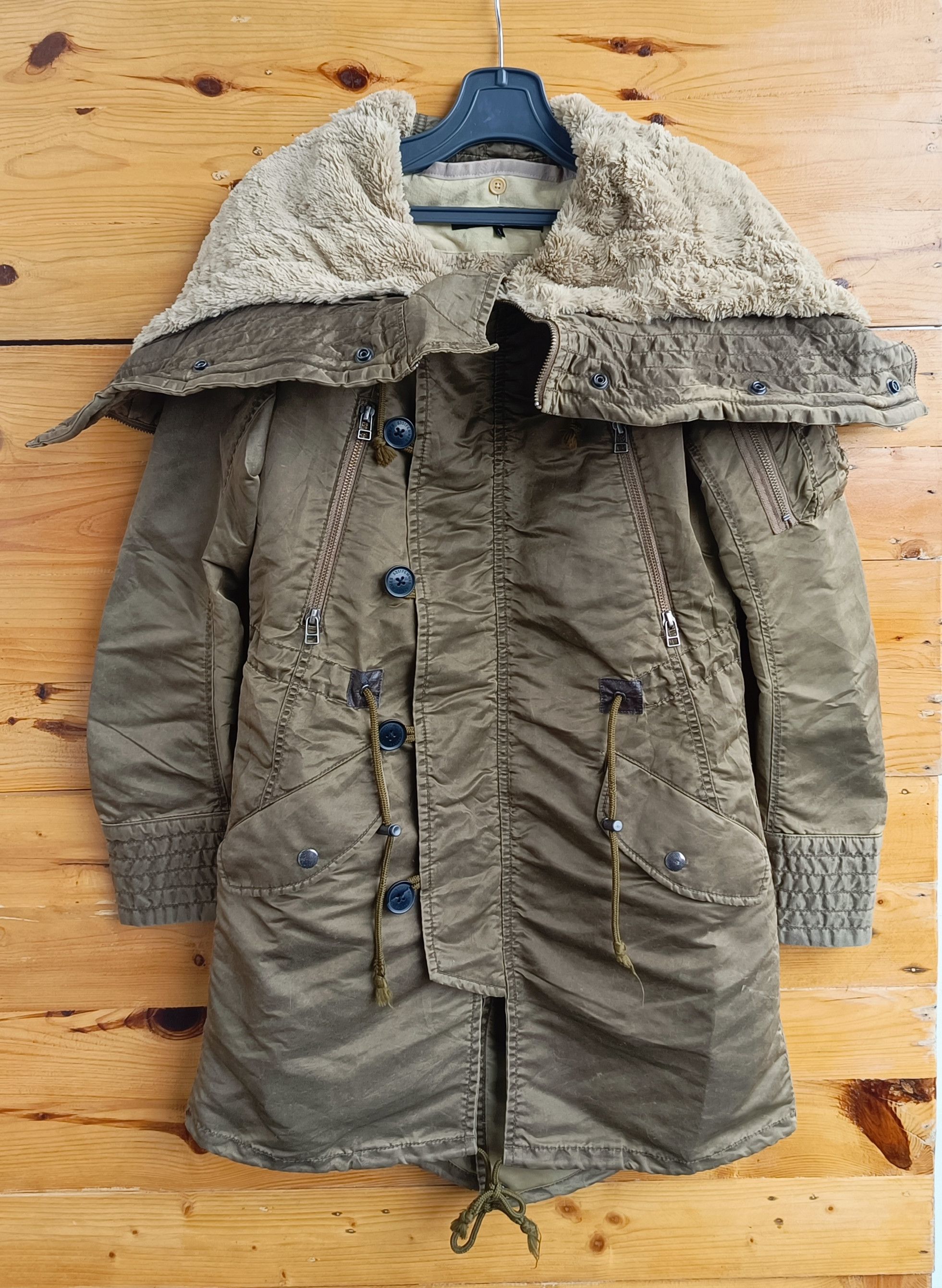 5351 POUR LES HOMMES 5351 Pour Les Hommes Long Coat Size M / US 6-8 / IT 42-44 - 2 Thumbnail
