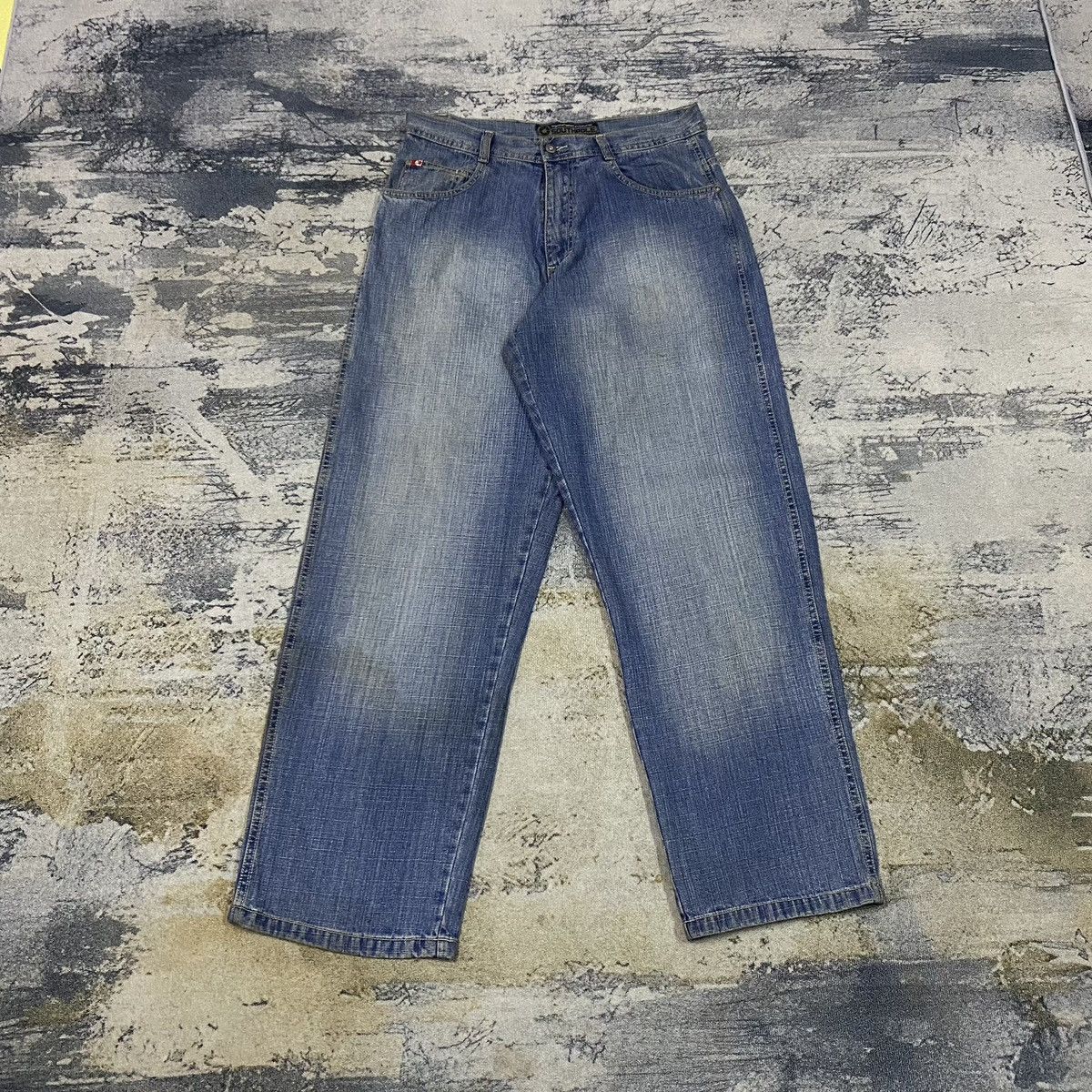 Southpole Vintage Y2K Southpole Baggy Denim Jeans Size US 34 / EU 50 - 2 Thumbnail